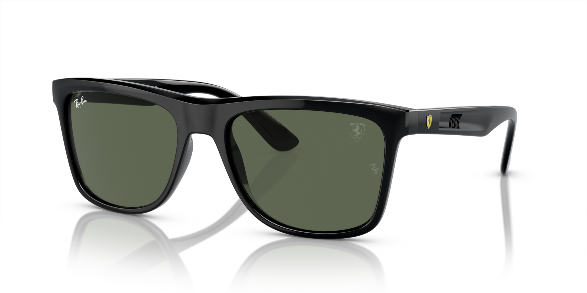 Occhiali da Sole Ray-Ban RB4413M Scuderia Ferrari Neri Originali