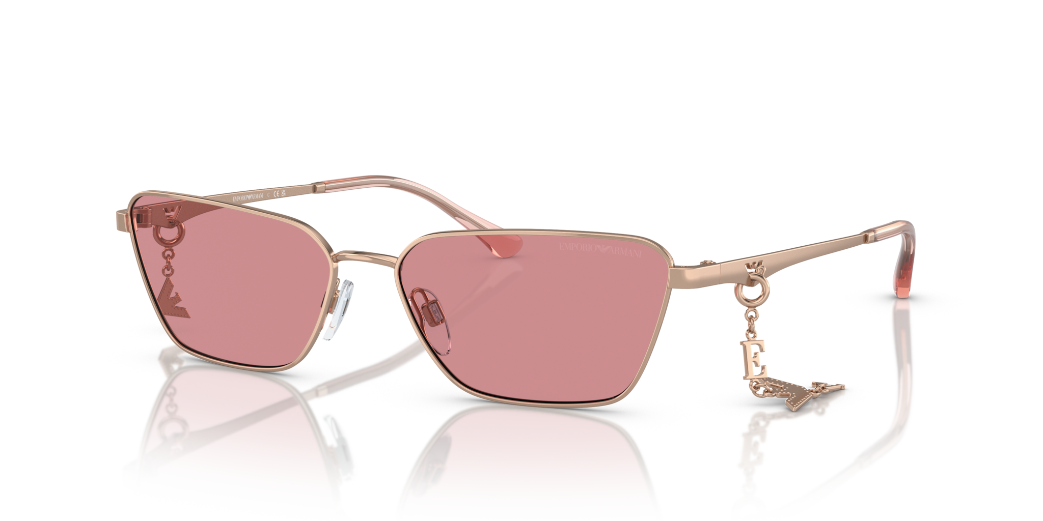 Occhiali da Sole Emporio Armani 0EA2141 Donna Oro Rosa | EA2141