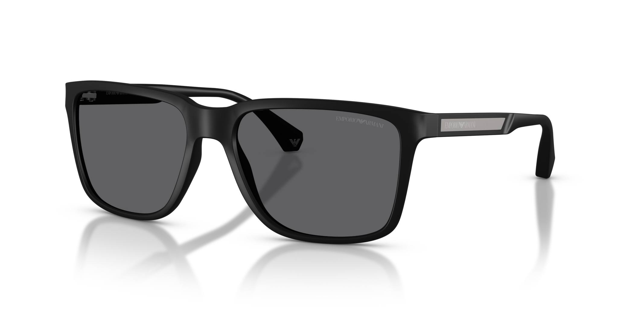 Occhiali da Sole Emporio Armani EA4047 Uomo Nero Opaco - Originali