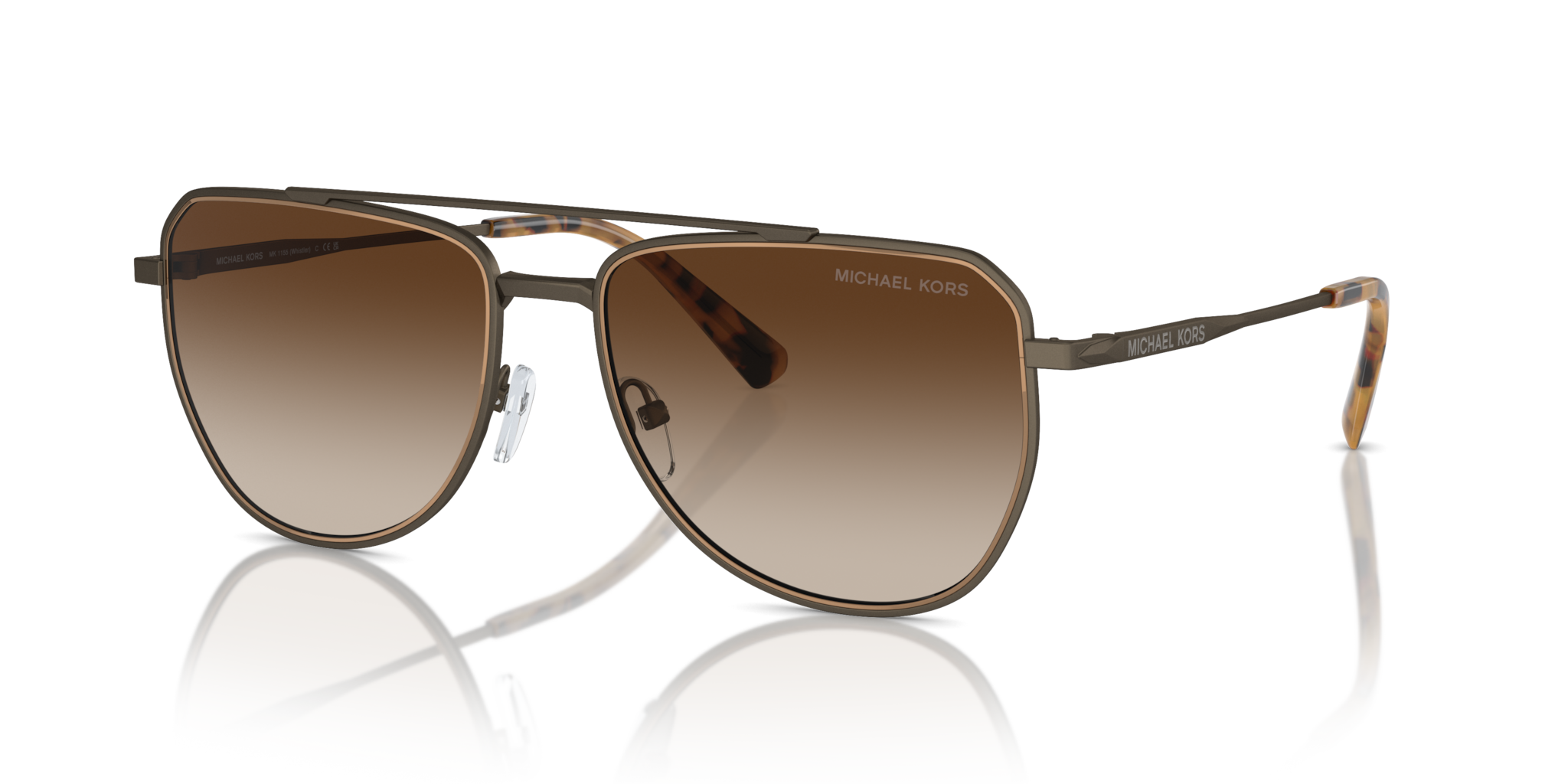 Occhiali da Sole Uomo Michael Kors Whistler Matte Husk Originali