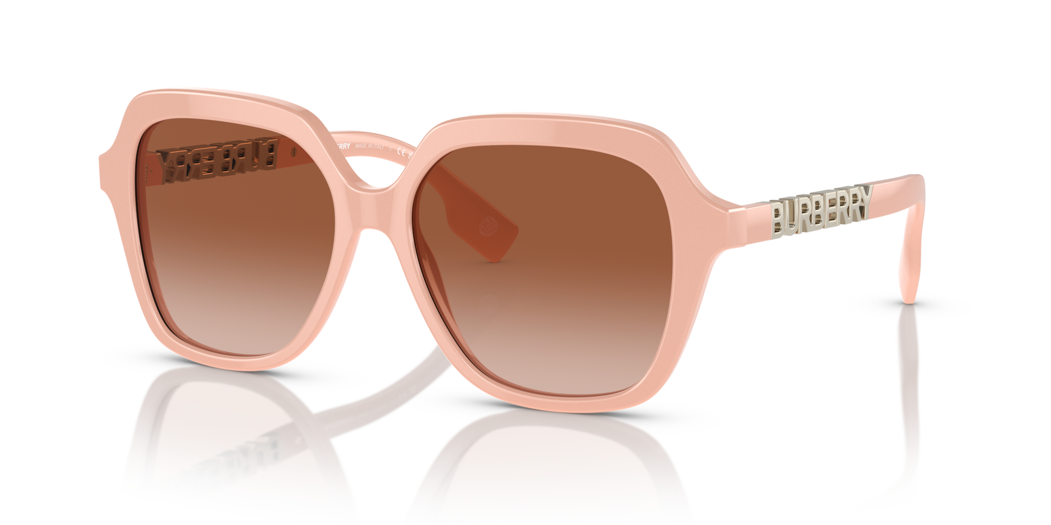 Occhiali da Sole Burberry Joni Rosa - Modello 0BE4389 Donna