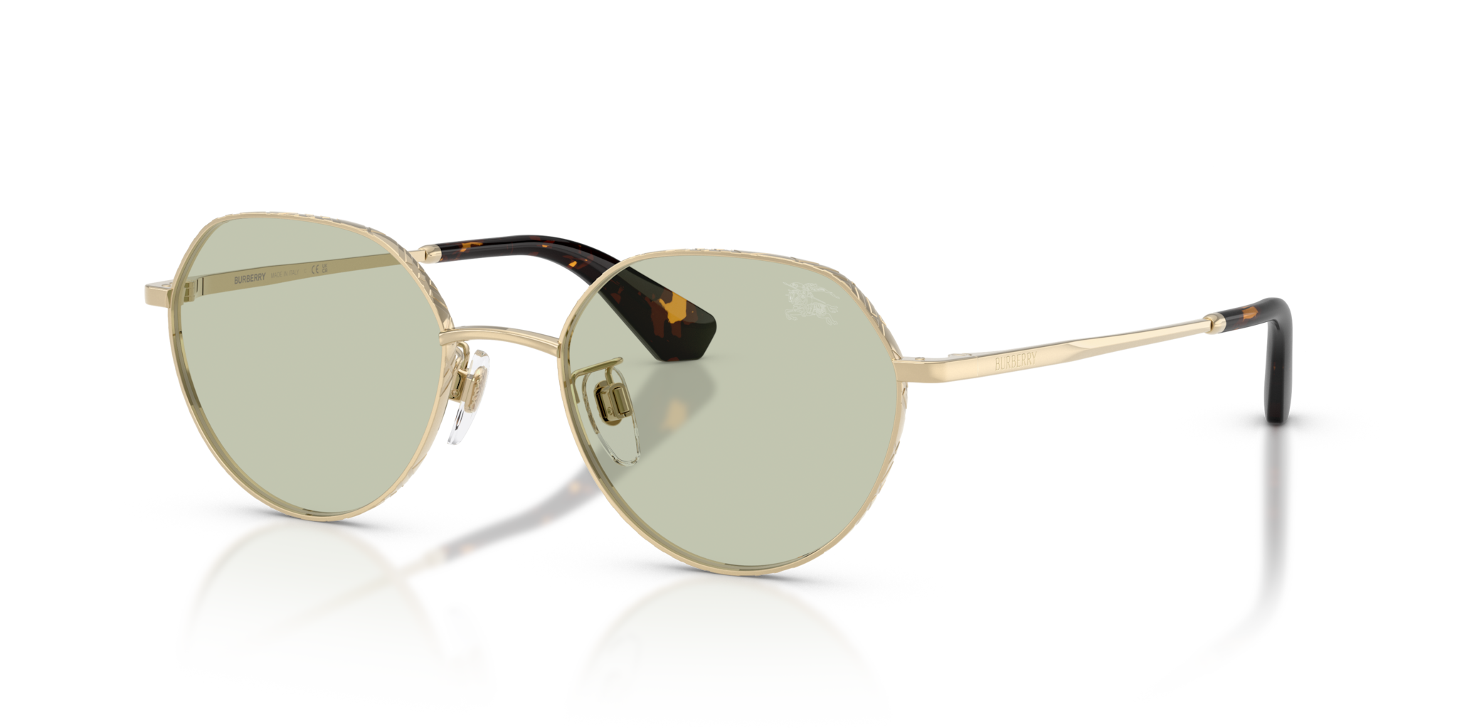 Occhiali da Sole Burberry BE3173D Light Gold Unisex