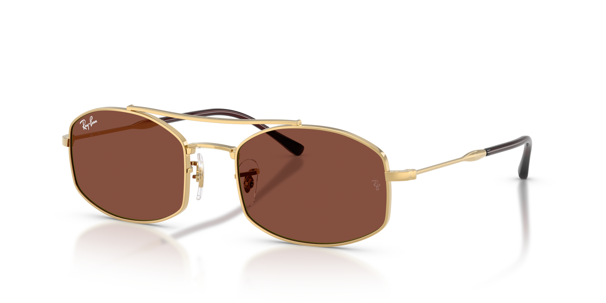 RAY-BAN RB 3719 - 001/31 GOLD | UNISEX CALIBER 51 SUNGLASSES 