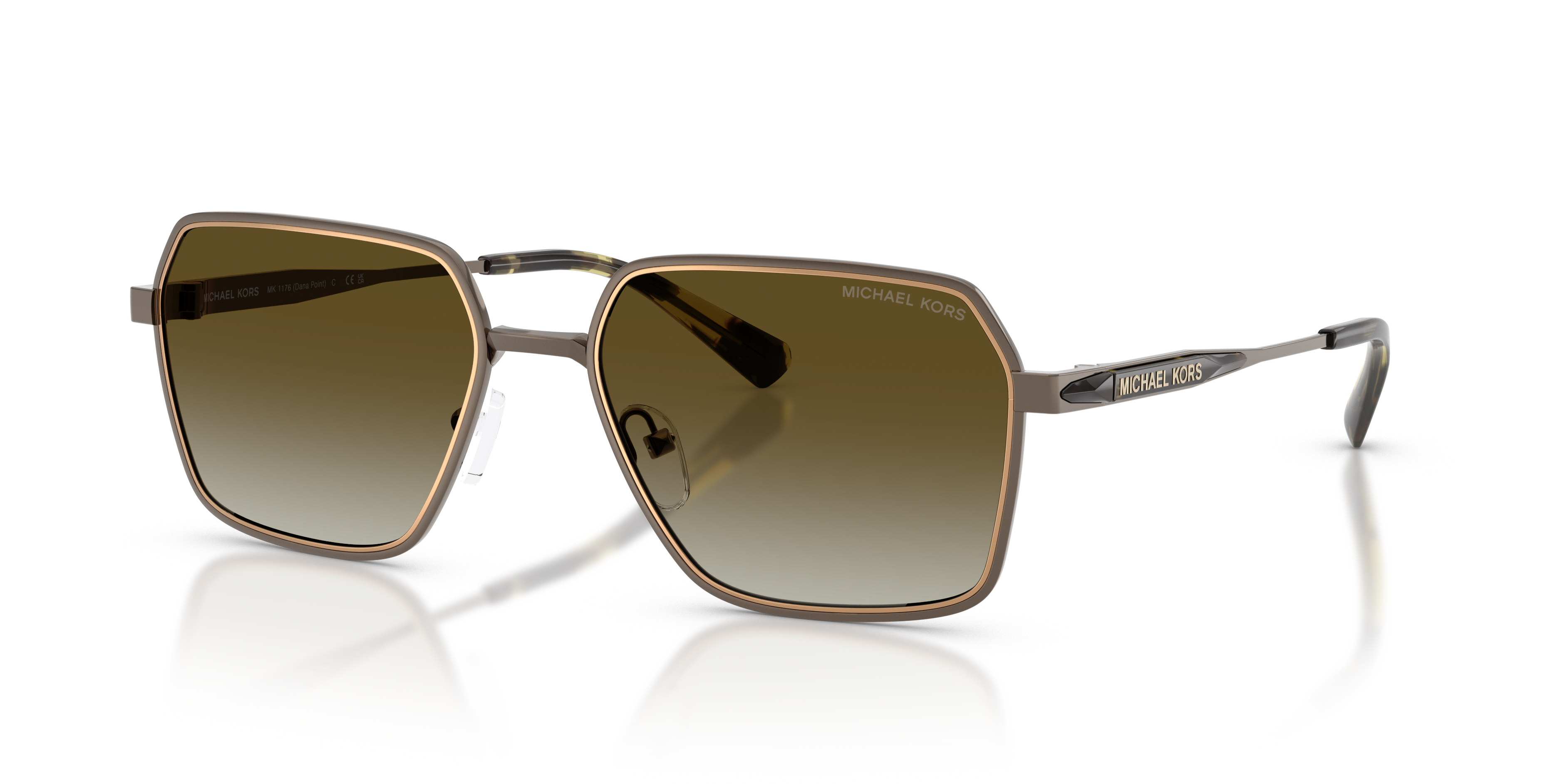 Occhiali da Sole Michael Kors Uomo 0MK1176 Dana Point Matte Husk
