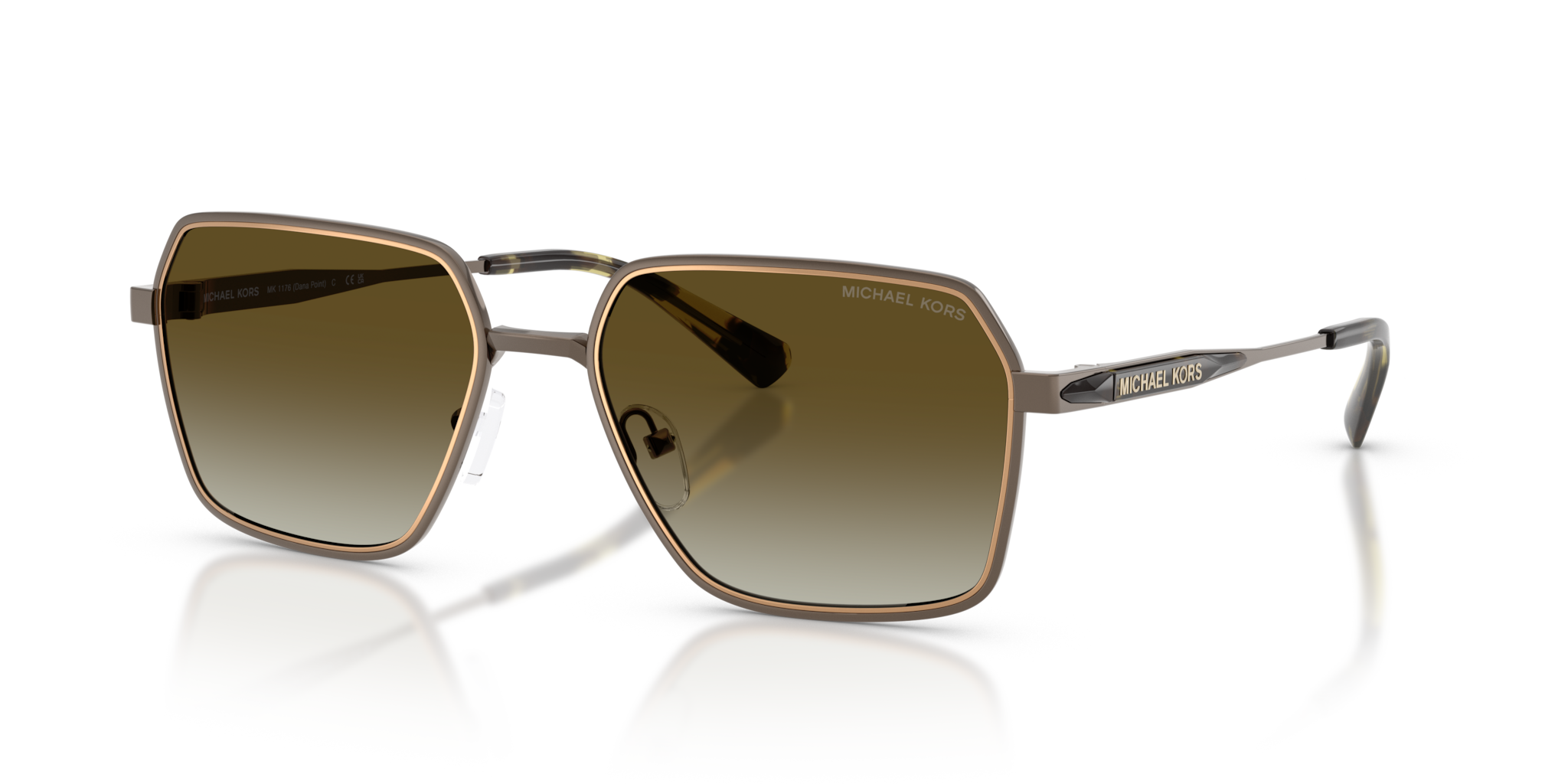 Occhiali da Sole Michael Kors Uomo 0MK1176 Dana Point Matte Husk