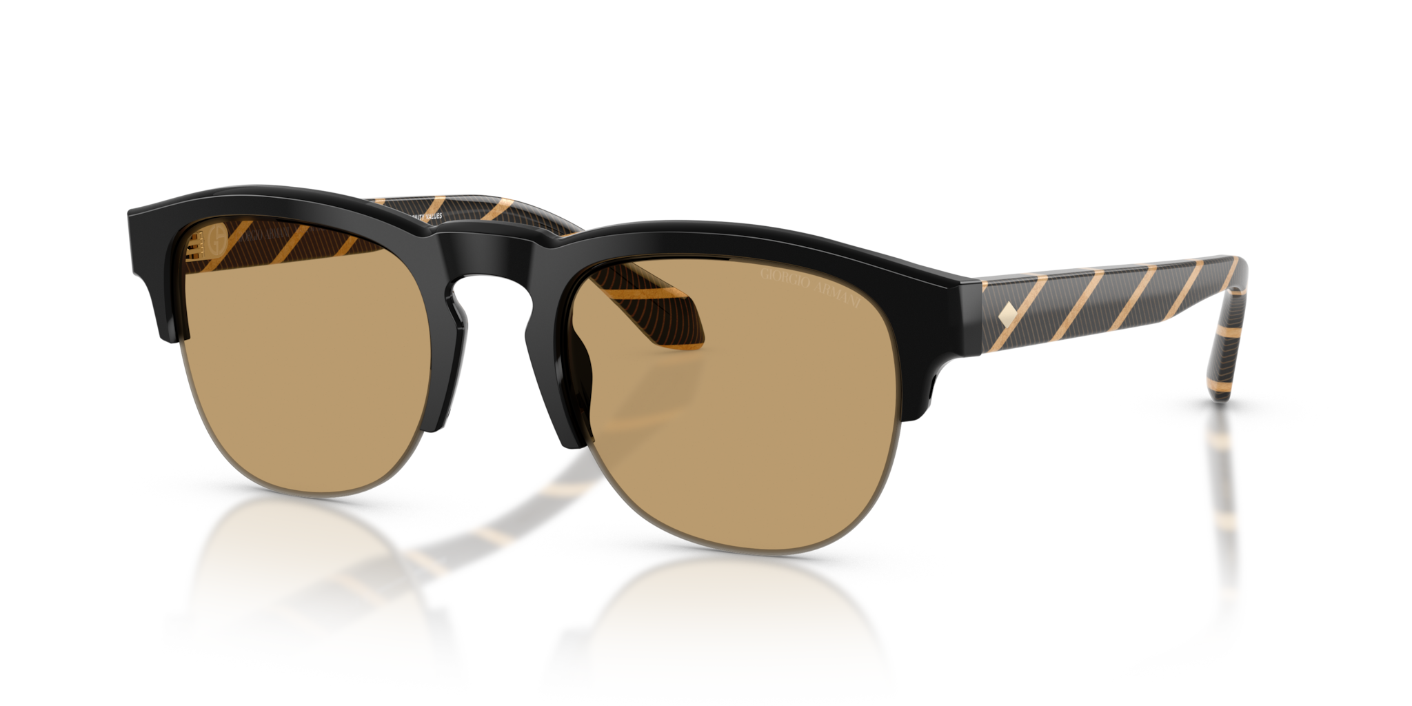 Occhiali da Sole Giorgio Armani Uomo AR8238 Neri - Stile Iconico