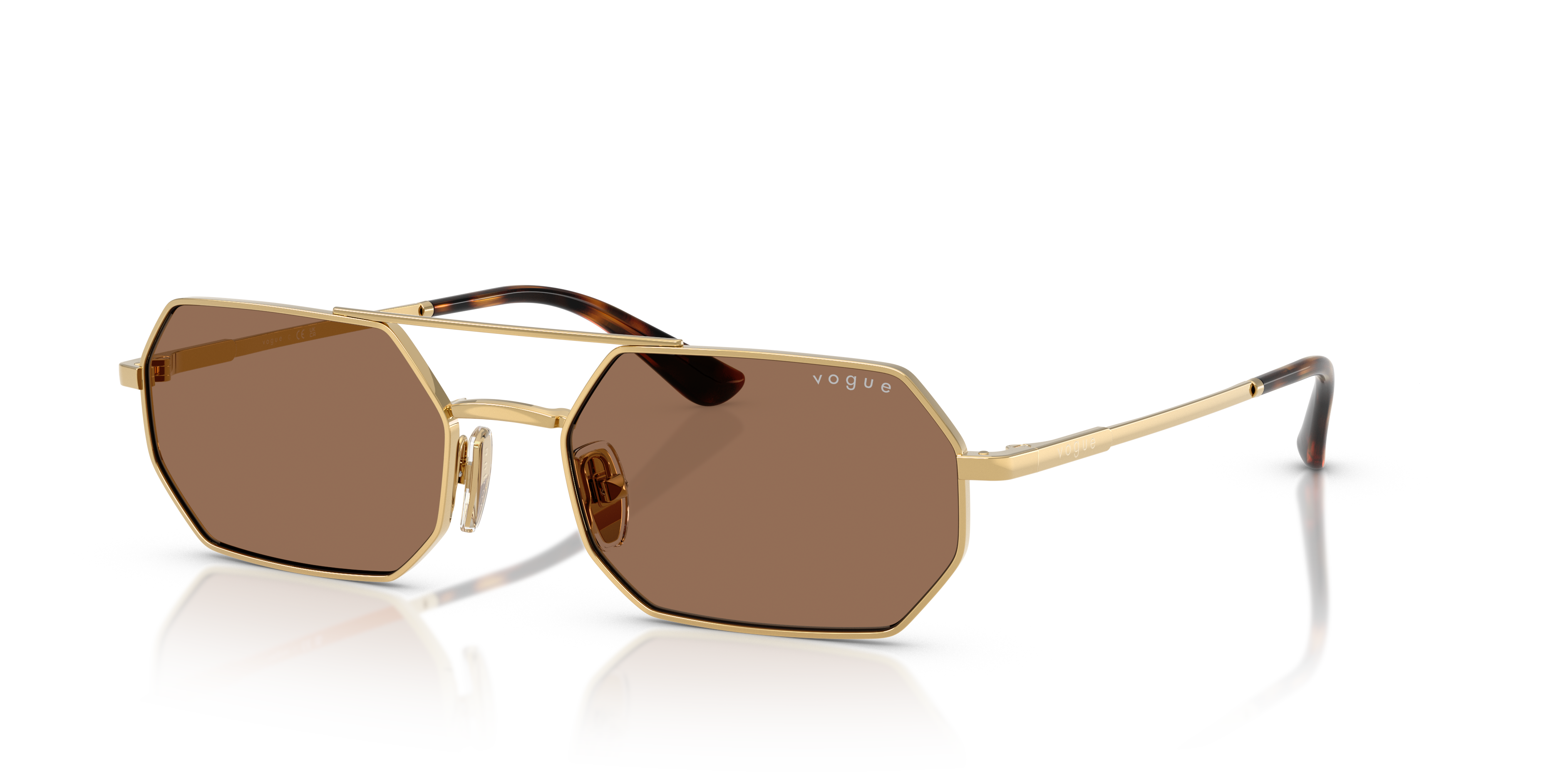 RAY-BAN RB 4429 - 672332 BLACK ON GOLD | UNISEX CALIBER 55 SUNGLASSES 