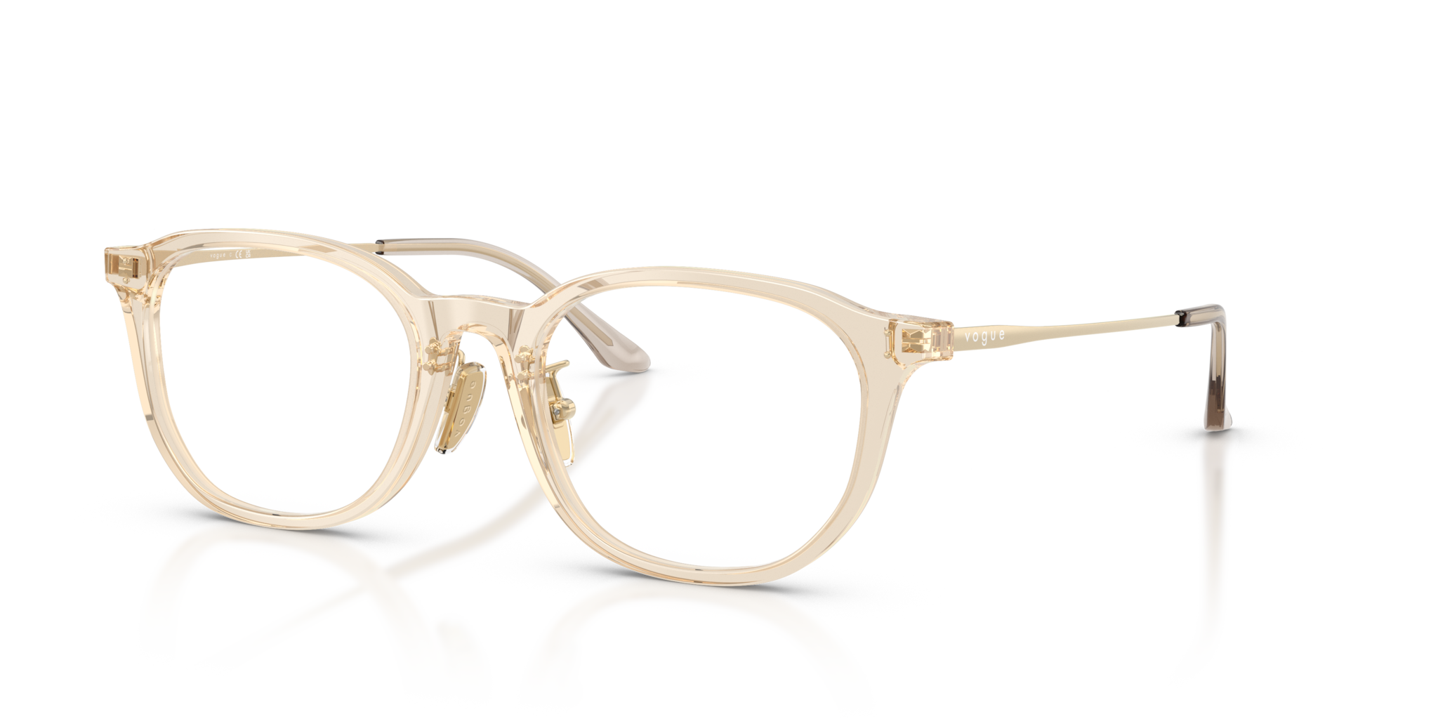 Occhiali da Vista Vogue Eyewear 0VO5713D Donna - Transparent Caramel