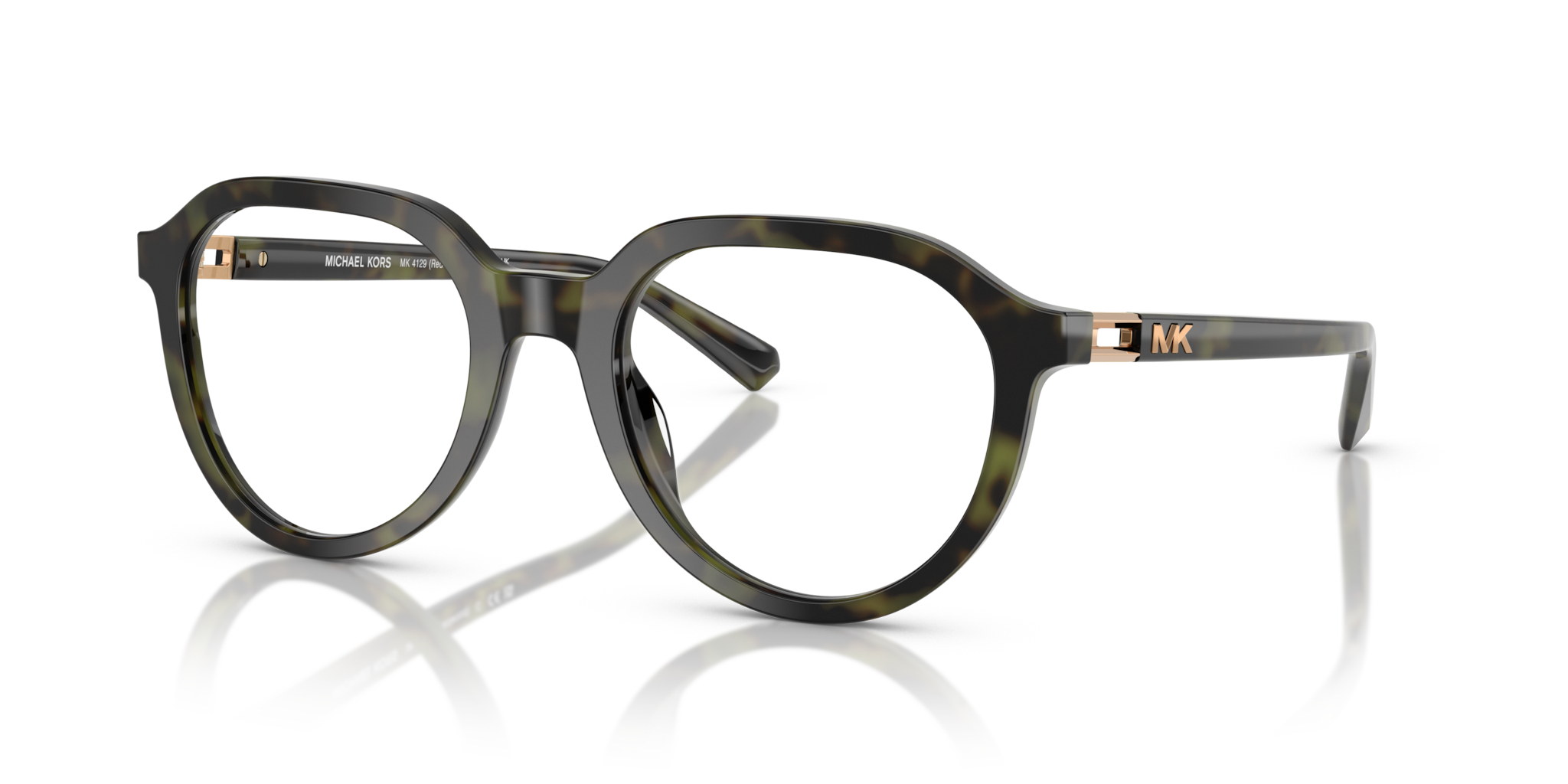 Occhiali da vista Michael Kors 0MK4129 uomo | Olive Tortoise