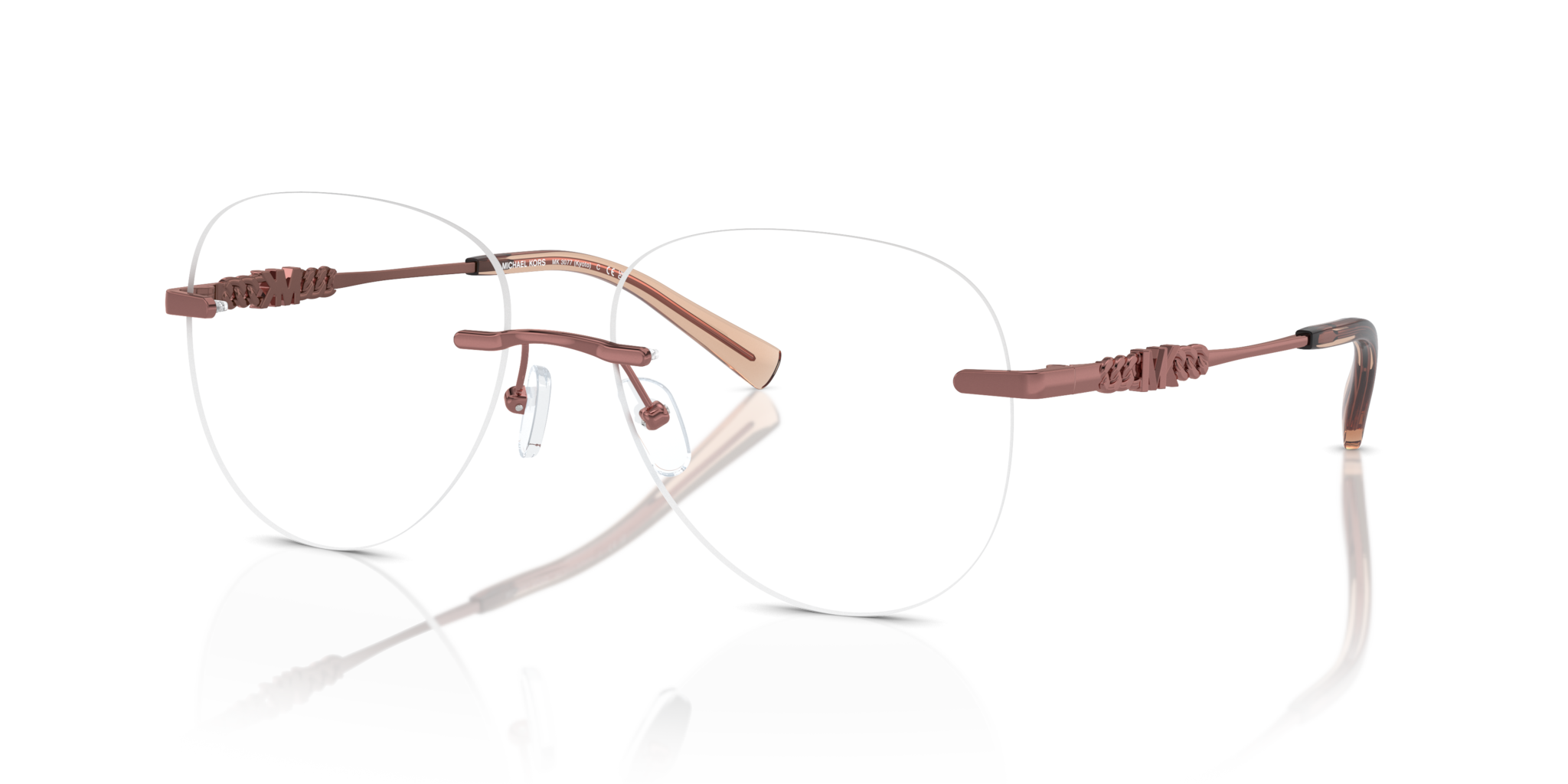 Occhiali da Vista Donna Michael Kors 0MK3077 Shiny Rose Gold
