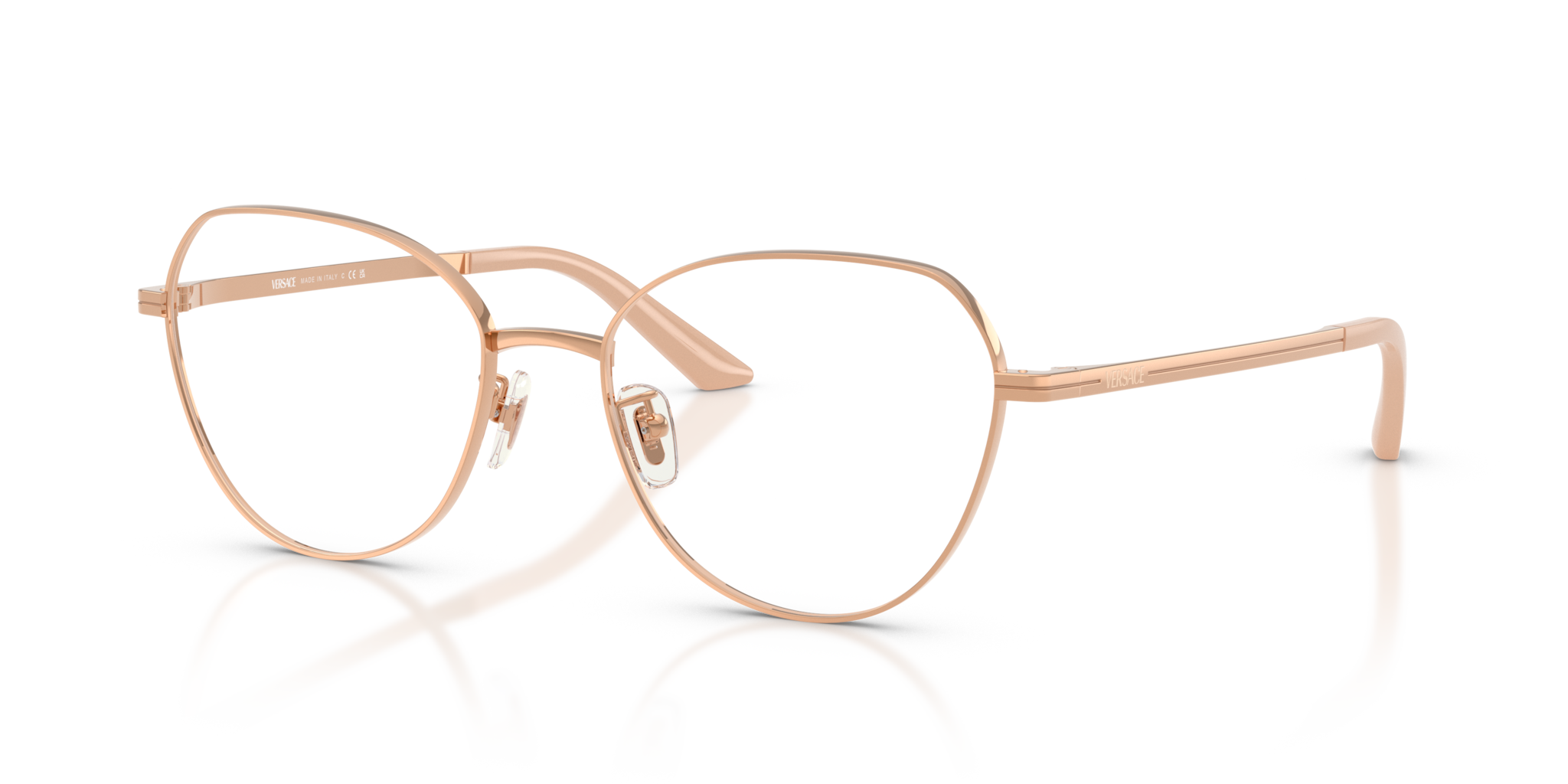 Occhiali da Vista Donna Versace 0VE1313D Rose Gold - Stile Iconico