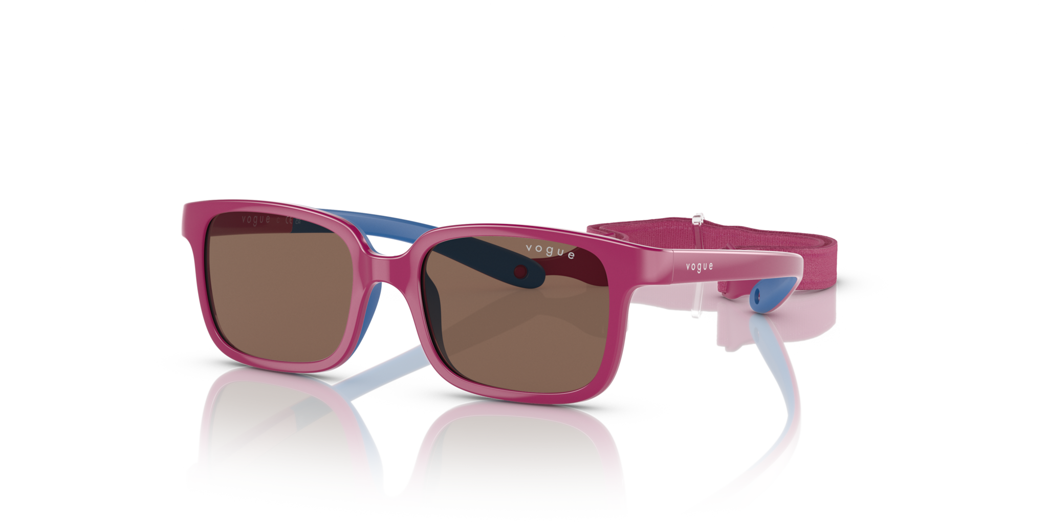 Occhiali da sole Vogue VJ2017 Full Rose On Azure Rubber Originali