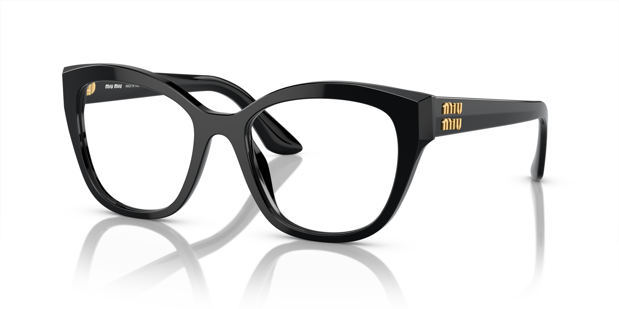 Occhiali da Vista Miu Miu 0MU 05XV Donna Neri - Eleganza e Stile
