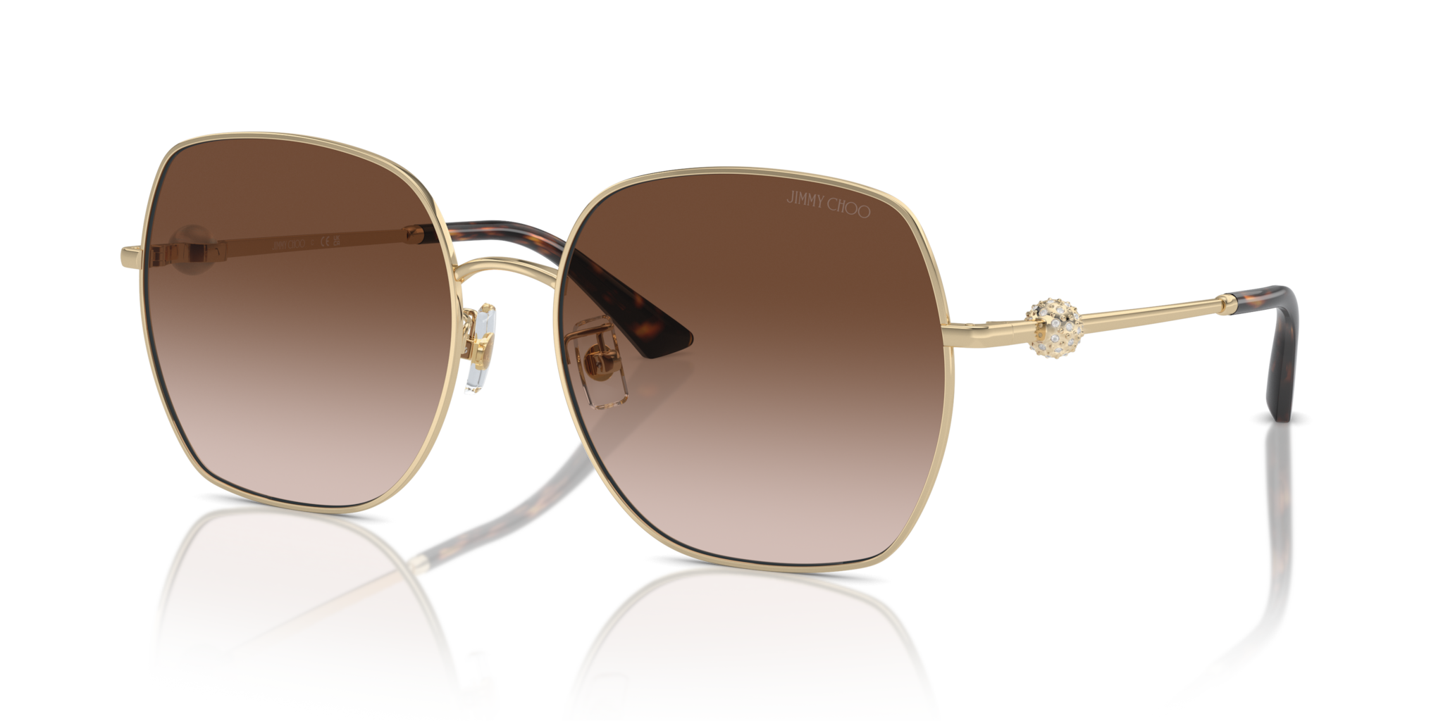 Occhiali da Sole Donna Jimmy Choo JC4008HD Oro Pallido | Originali