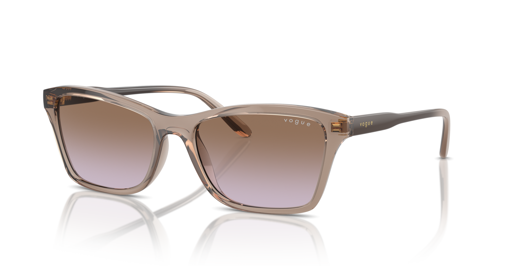 Occhiali da sole Vogue donna VO5551S Transparent Brown