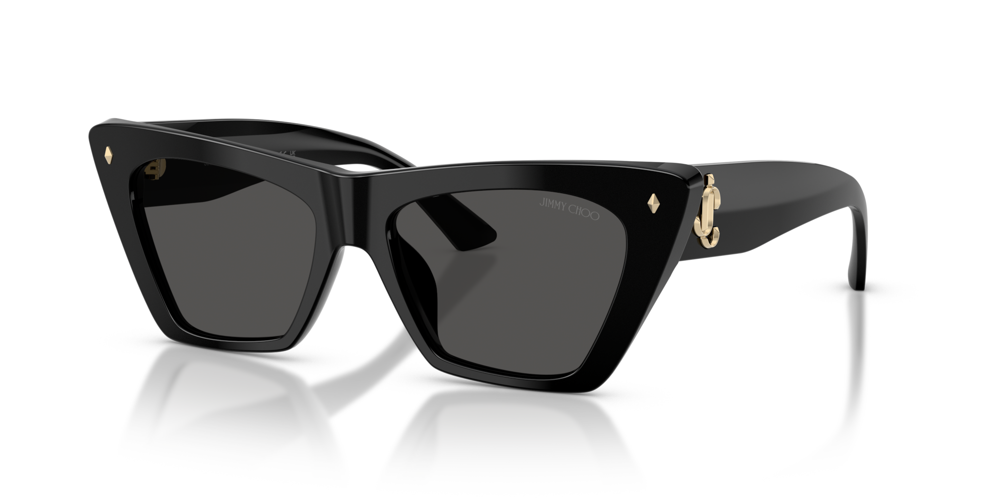 Occhiali da Sole Donna Jimmy Choo Neri 0JC5062U - Stile Cat-Eye