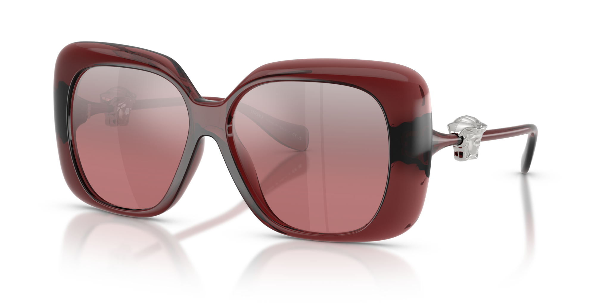 Occhiali da Sole Versace VE4499U Donna Rosso Trasparente | Originali