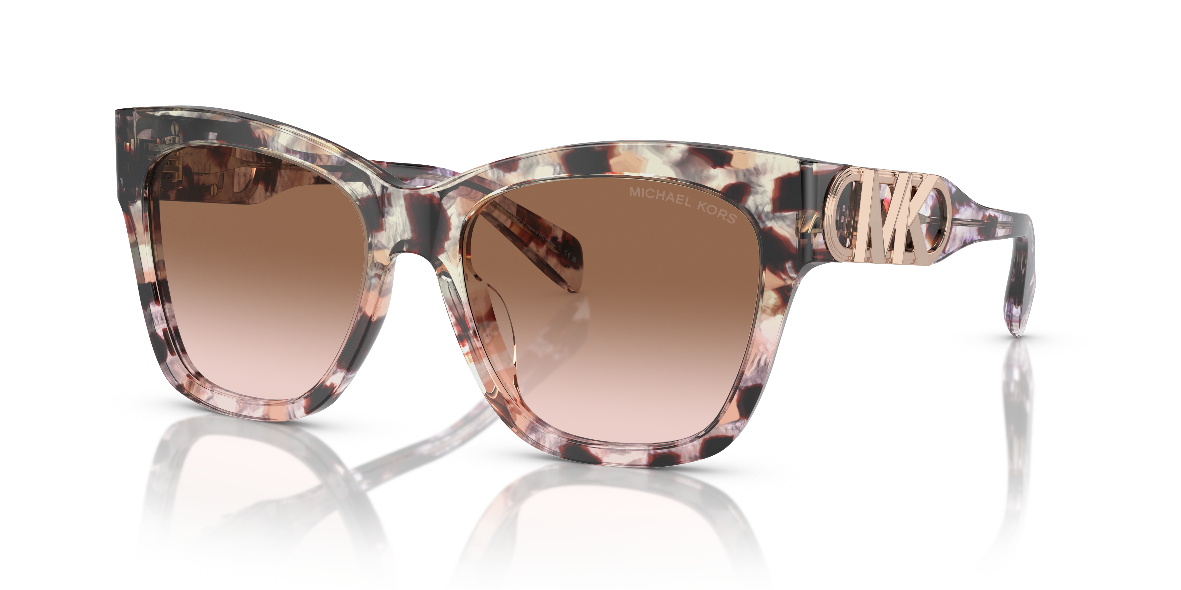 Occhiali da Sole Michael Kors Donna Empire Square Pink Tortoise