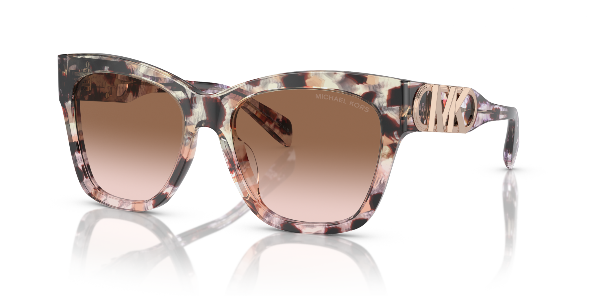 Occhiali da Sole Michael Kors Donna Empire Square Pink Tortoise