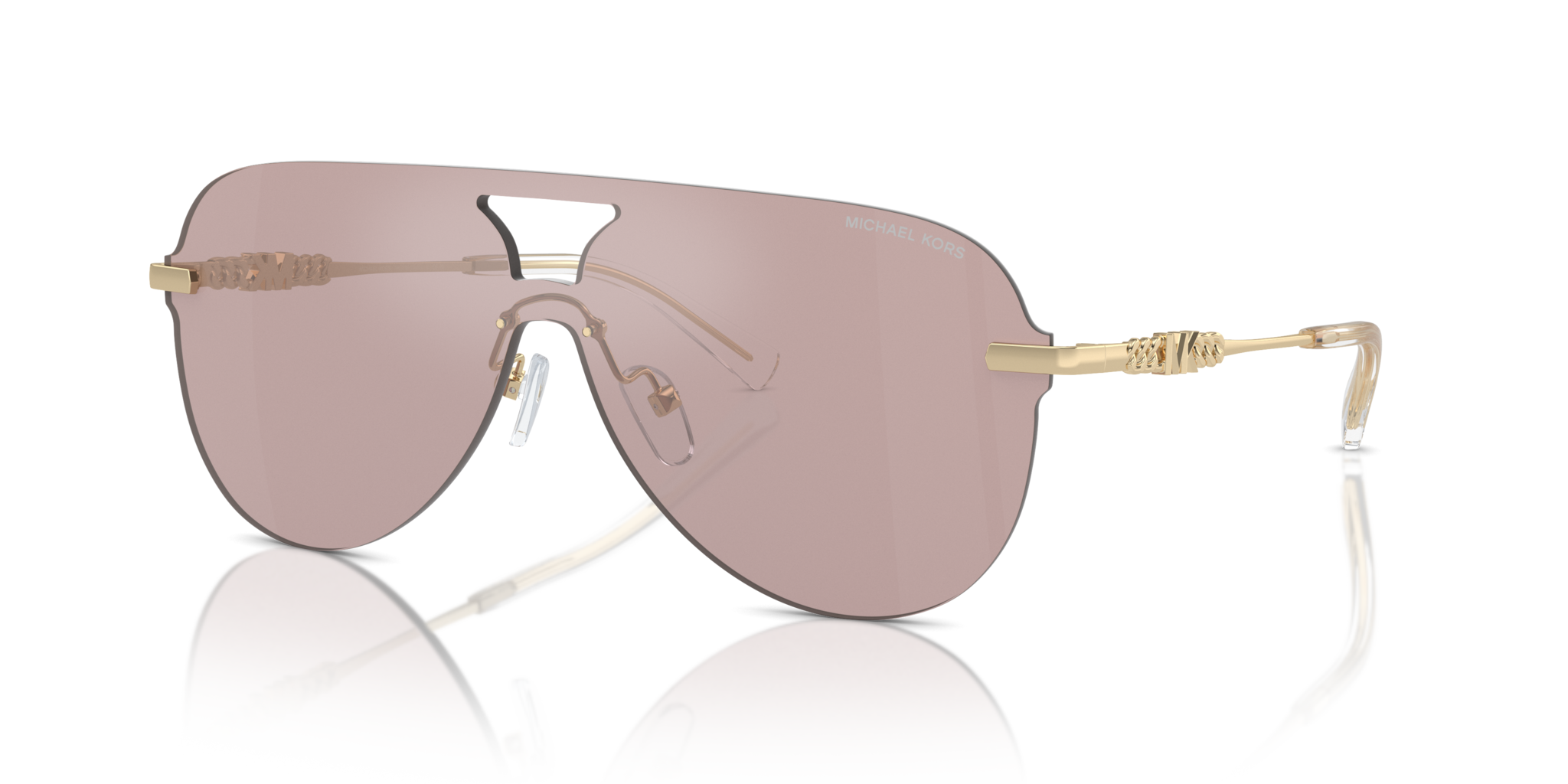 Occhiali da Sole Michael Kors Cyprus Donna | Rosa Specchio 0MK1149