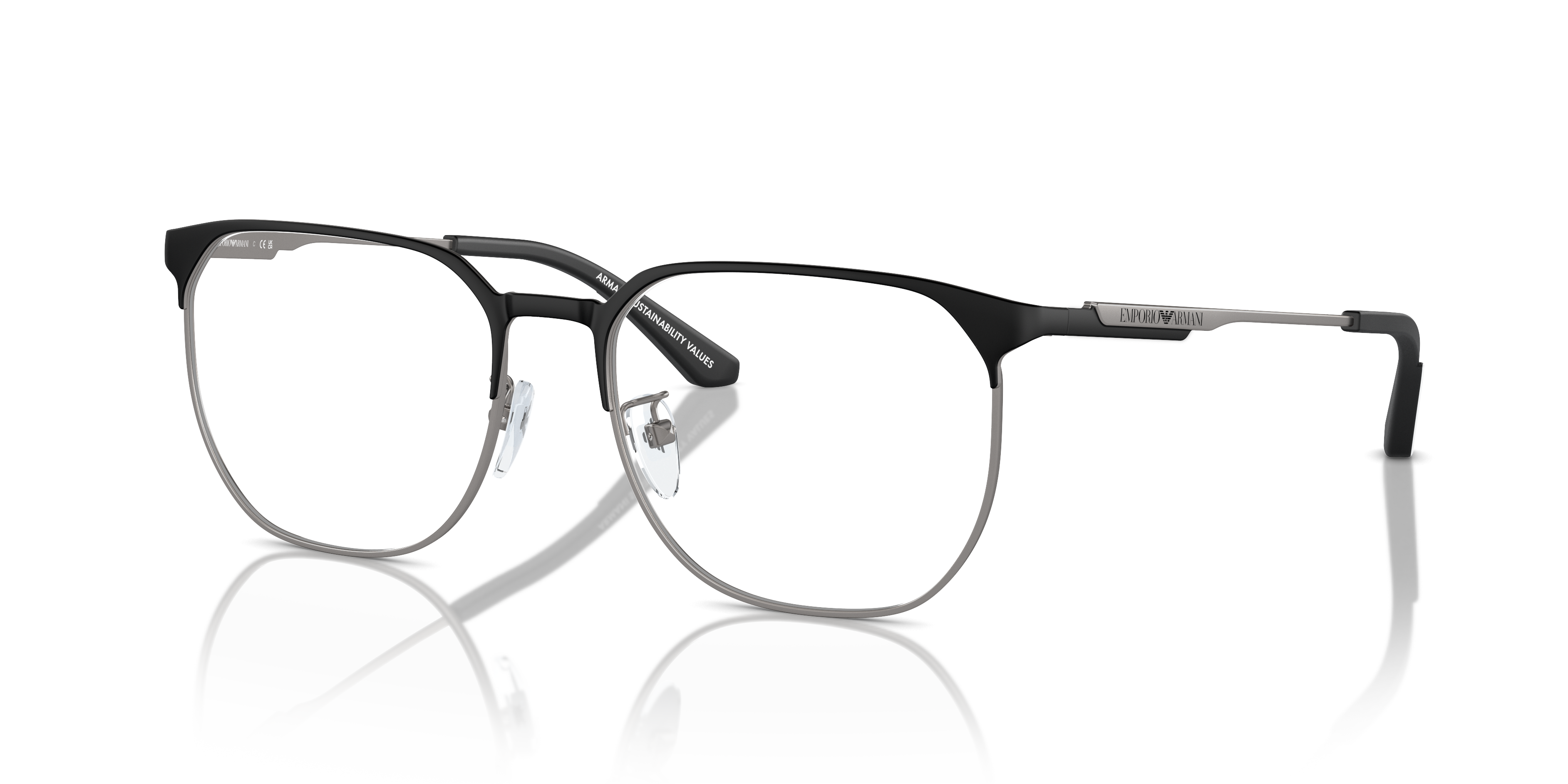 Occhiali da vista uomo Emporio Armani 0EA1158D Matte Black