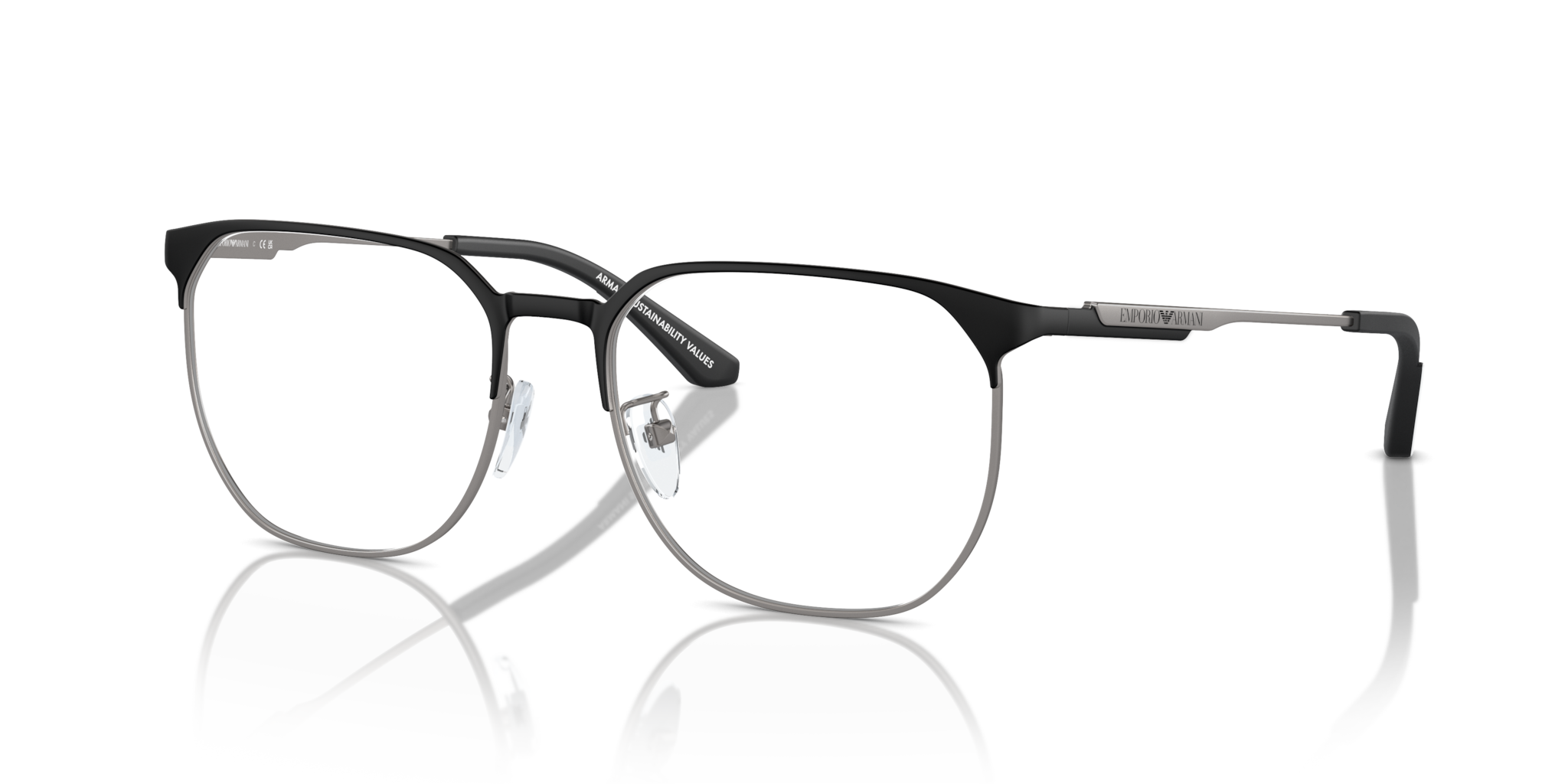 Occhiali da vista uomo Emporio Armani 0EA1158D Matte Black
