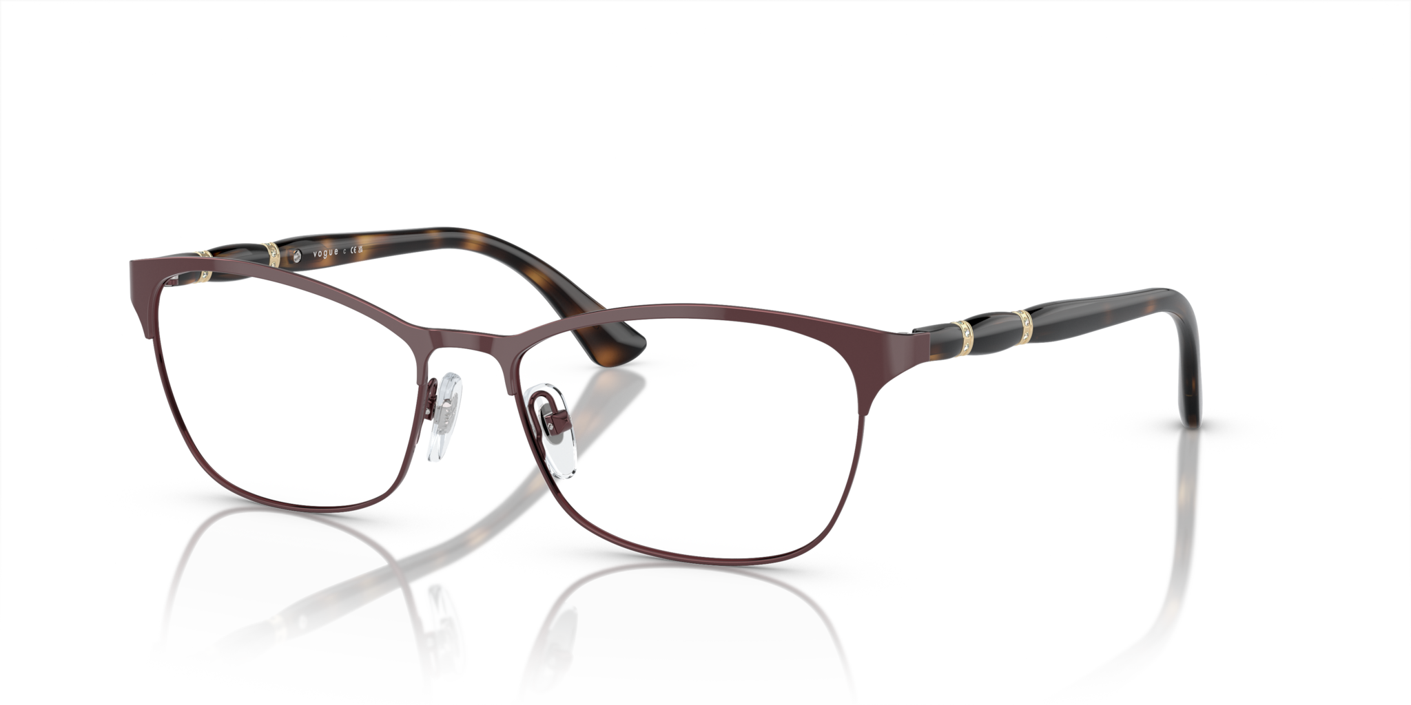 Occhiali da Vista Donna Vogue Eyewear 0VO3987B Marroni - Stile e Comfo