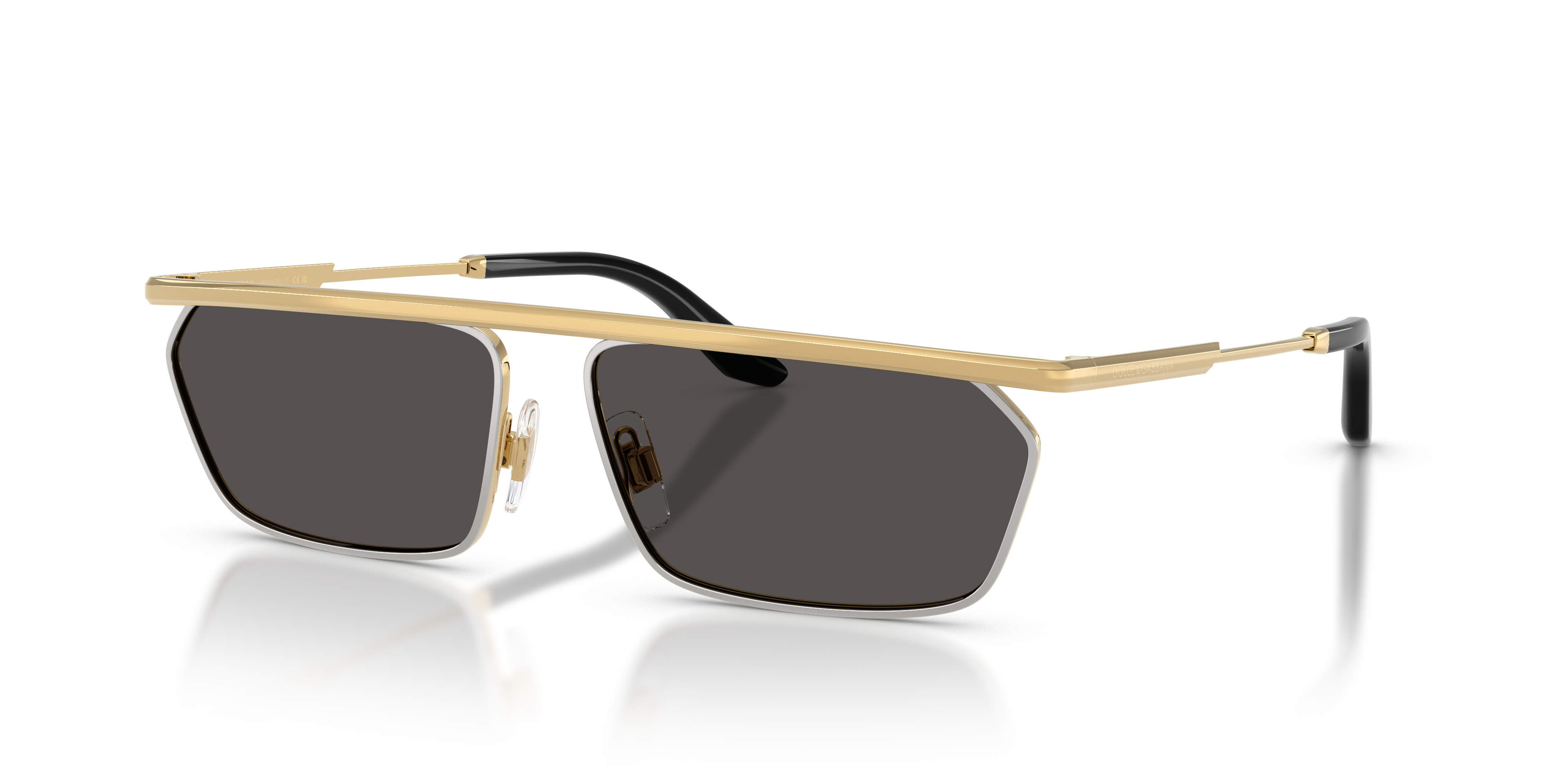 Occhiali da Sole Uomo Dolce&Gabbana DG2327 Oro Argento Originali