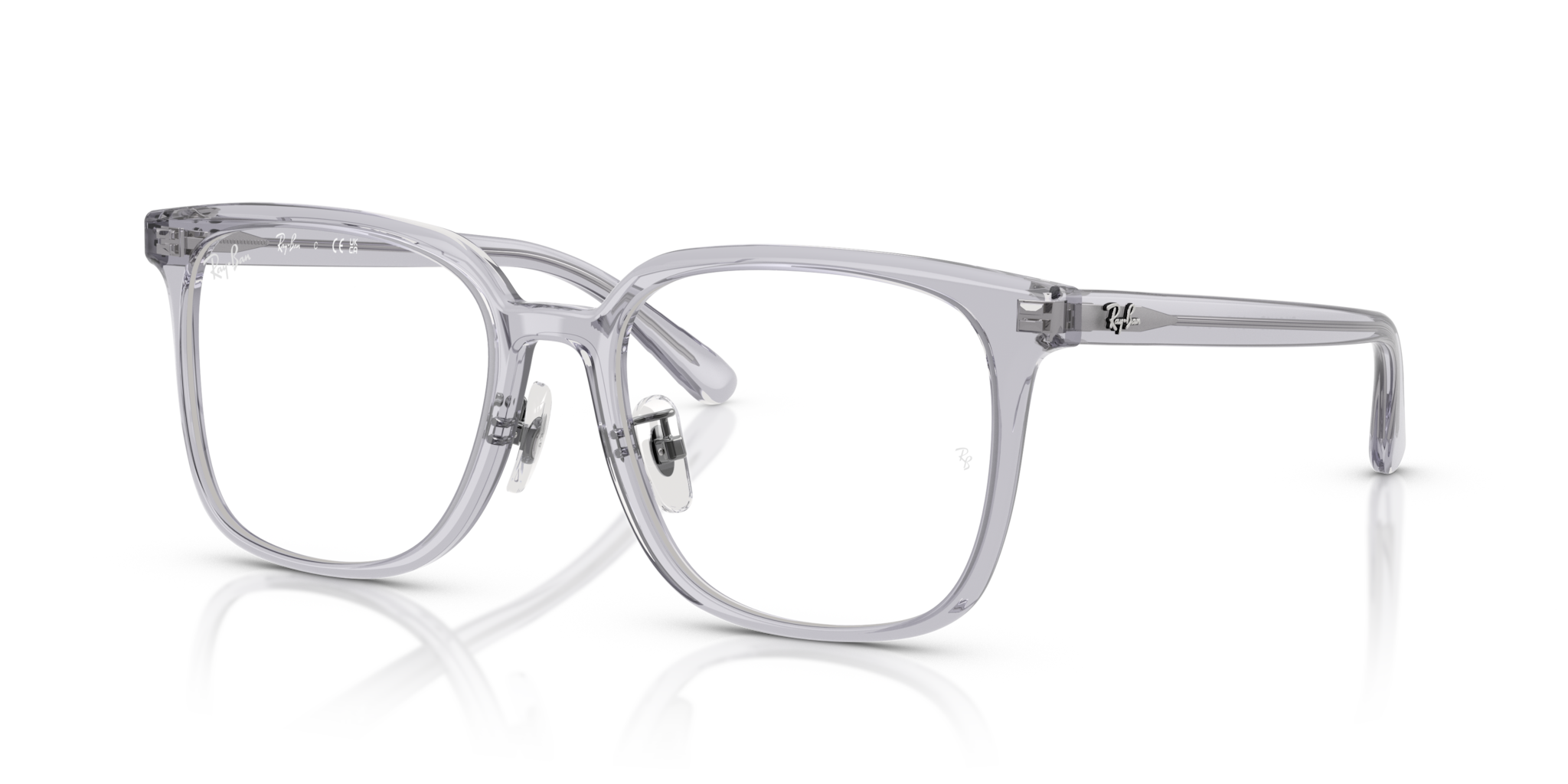 Occhiali da Vista Ray-Ban RB5419D Grigio Trasparente - Originali