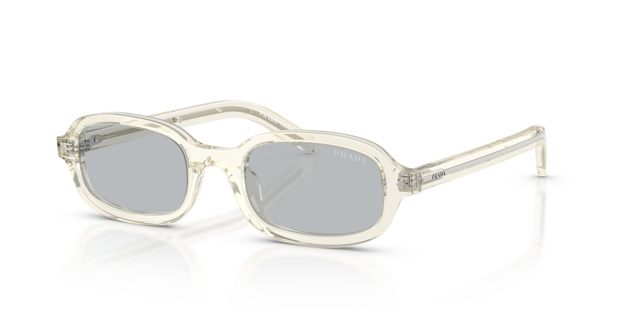 Occhiali da Sole Prada Donna 0PR D06S Champagne Trasparente | Original