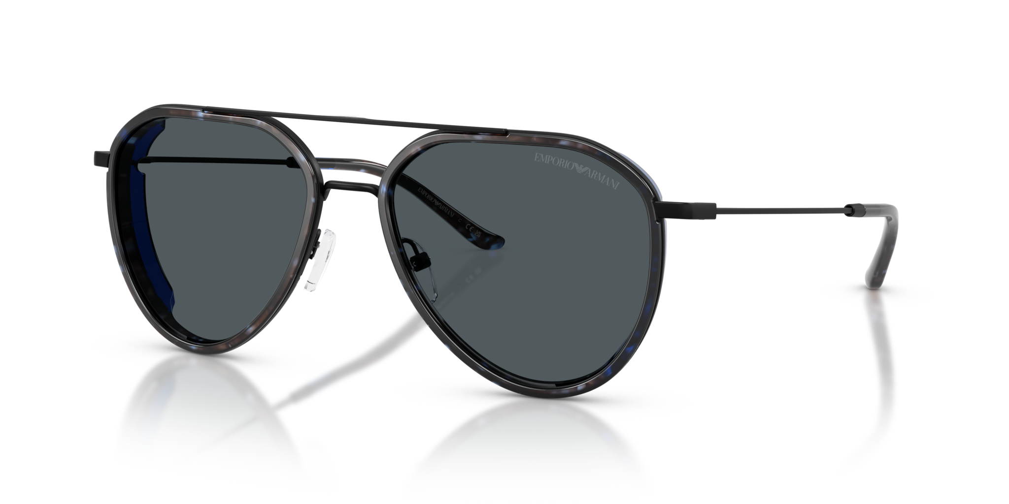 Occhiali da Sole Uomo Emporio Armani EA2163 Nero Opaco Originali