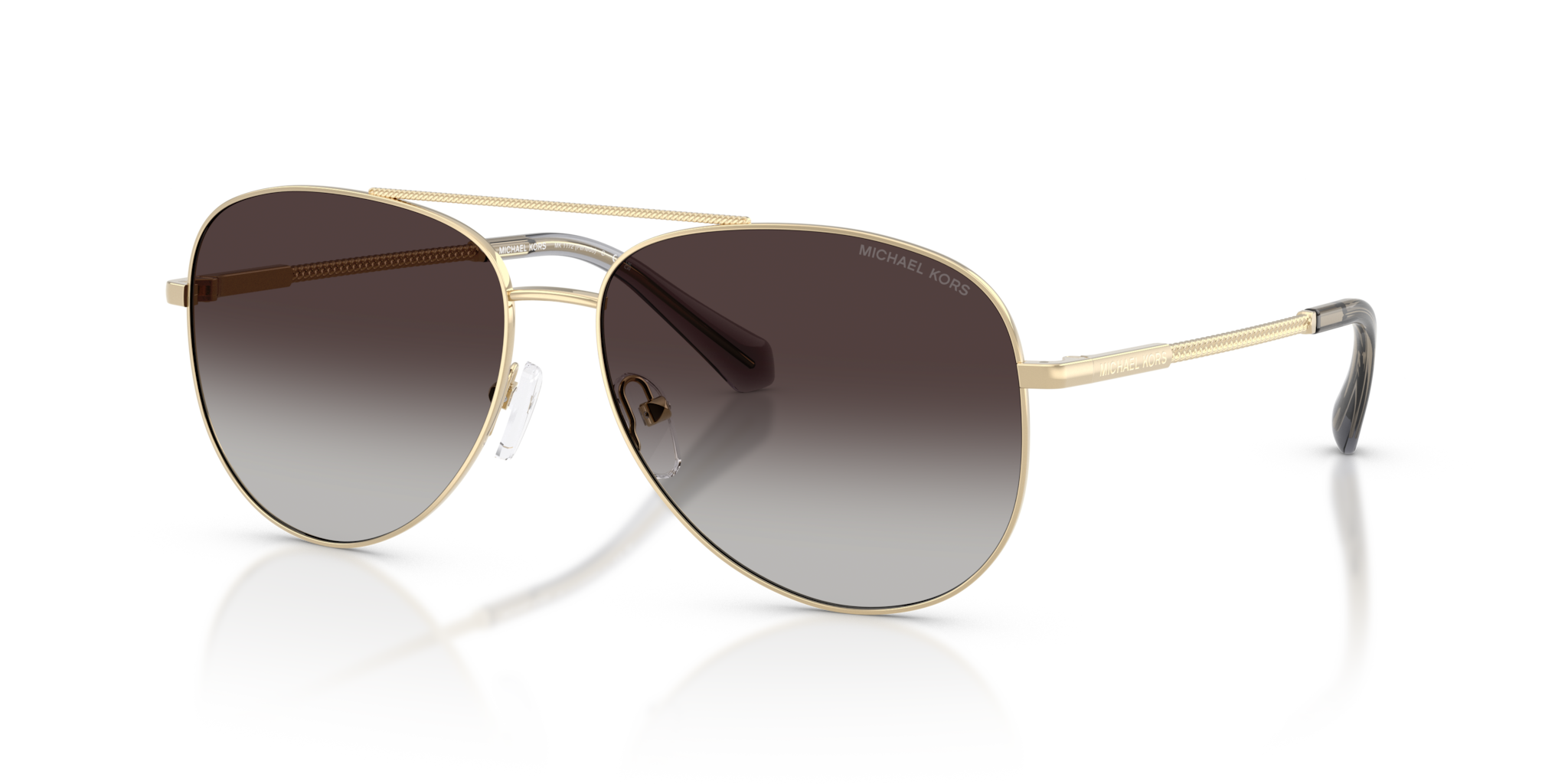 Occhiali da Sole Donna Michael Kors Perledo Light Gold Originali