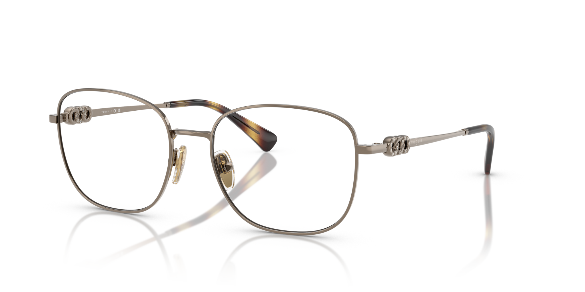 Vogue Eyewear 0VO4319B Donna: Occhiali da Vista Light Brown