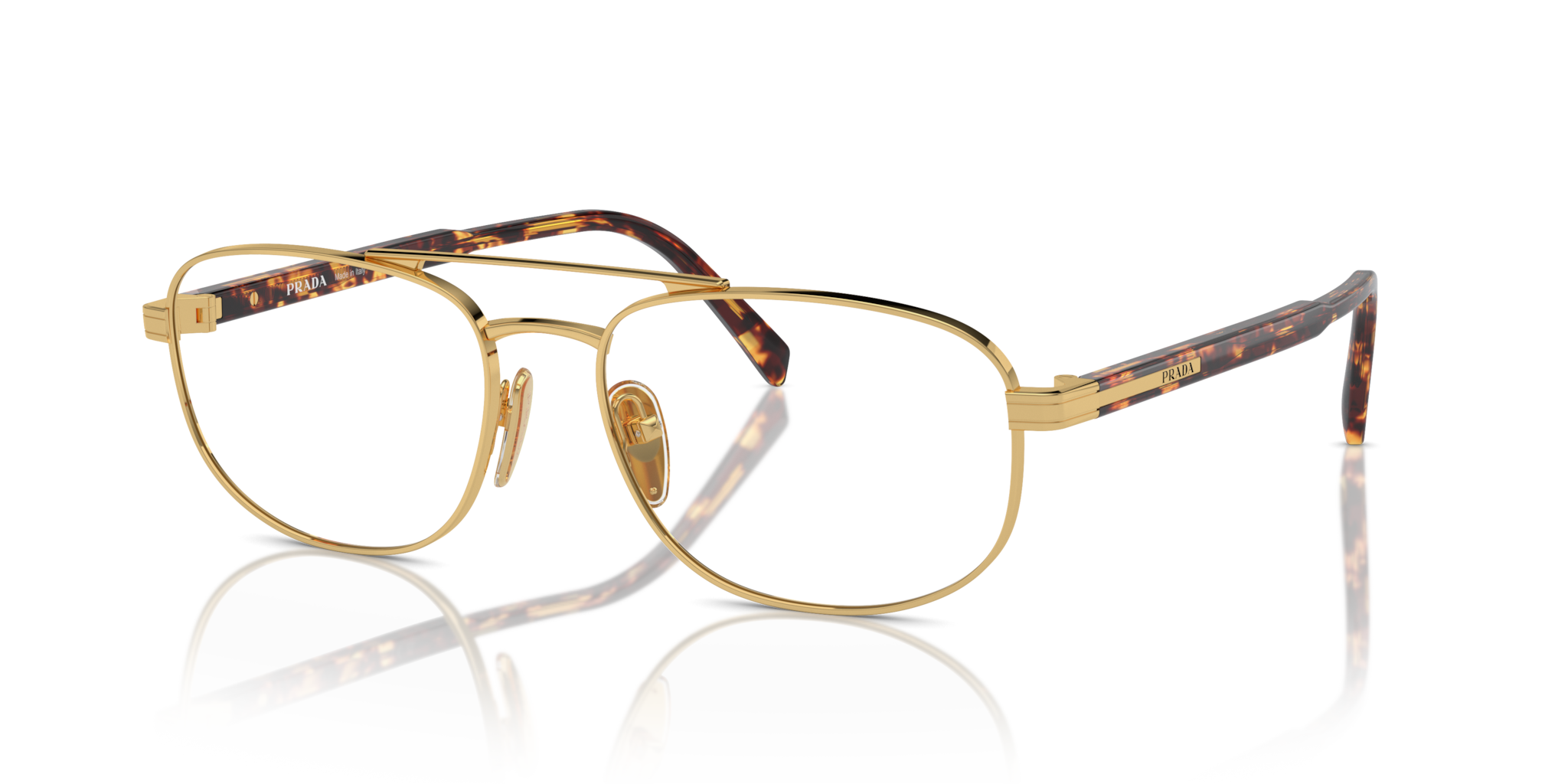 Occhiali da Vista Uomo Prada 0PR A56V Gold | Eleganza Distintiva