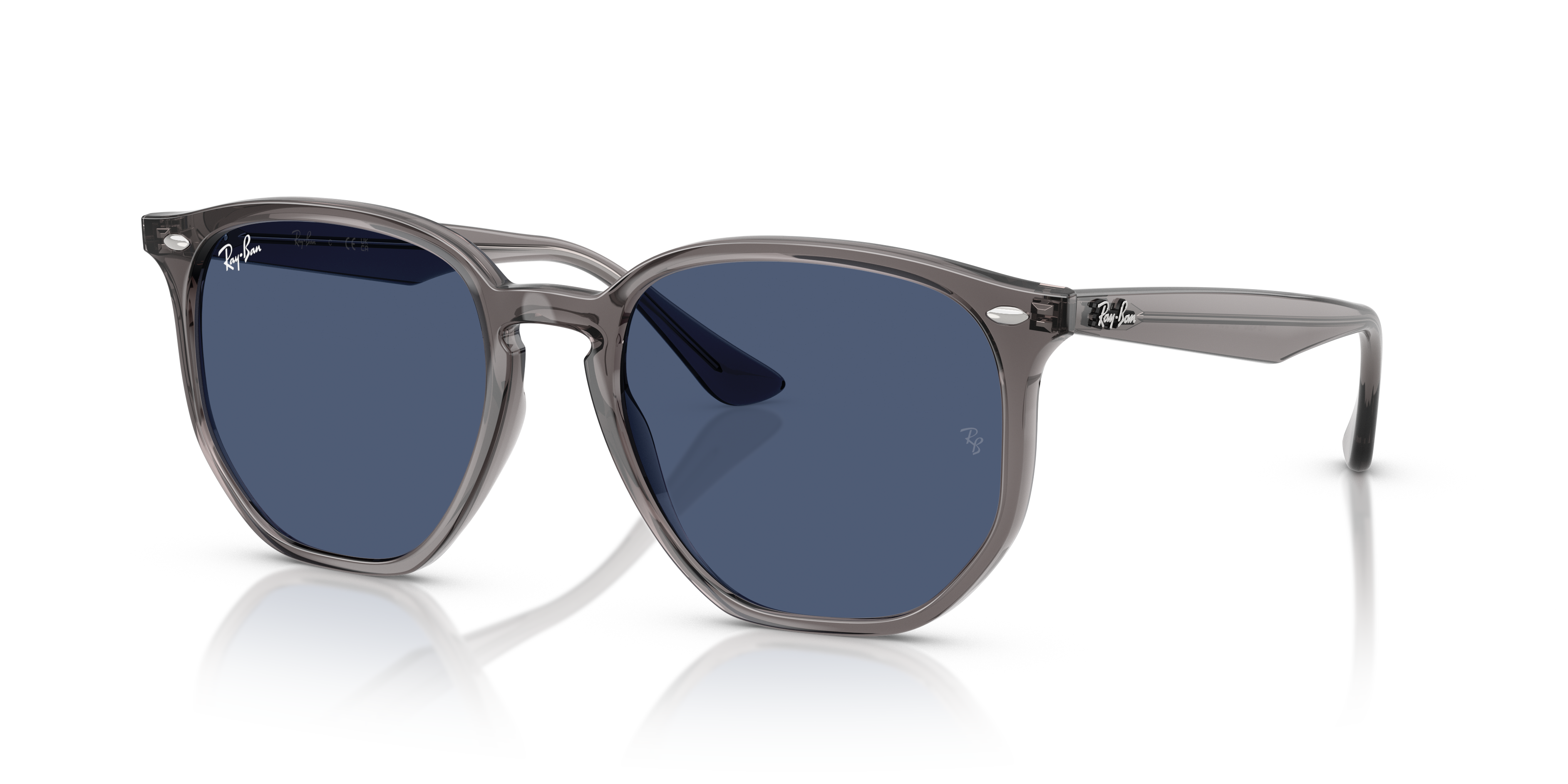 Occhiali da Sole Ray-Ban RB4306 Opal Grey Originali | Spedizione Rapid