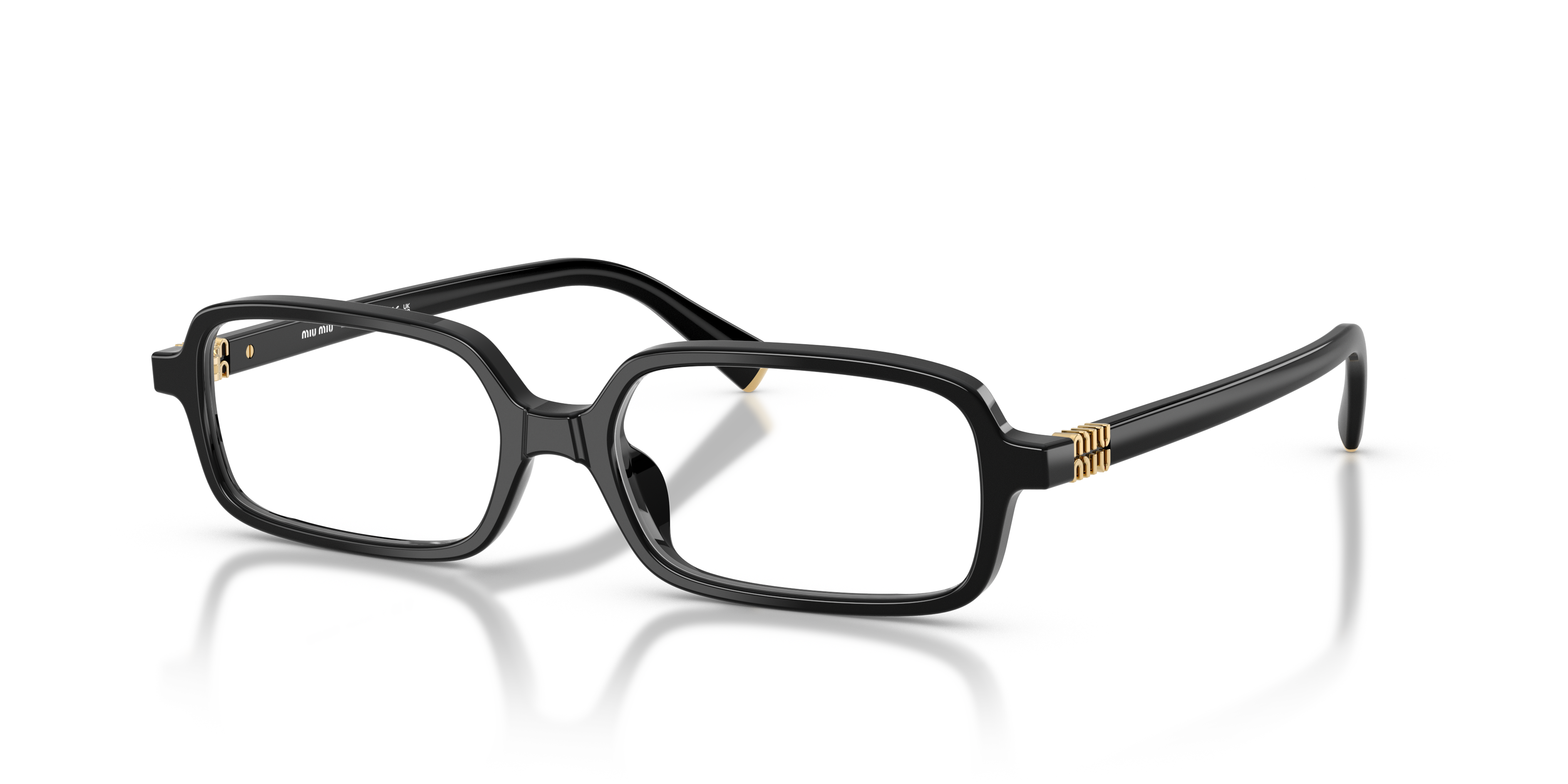 Occhiali da Vista Miu Miu 0MU 01YV Neri Donna | Stile Chic e Distintiv