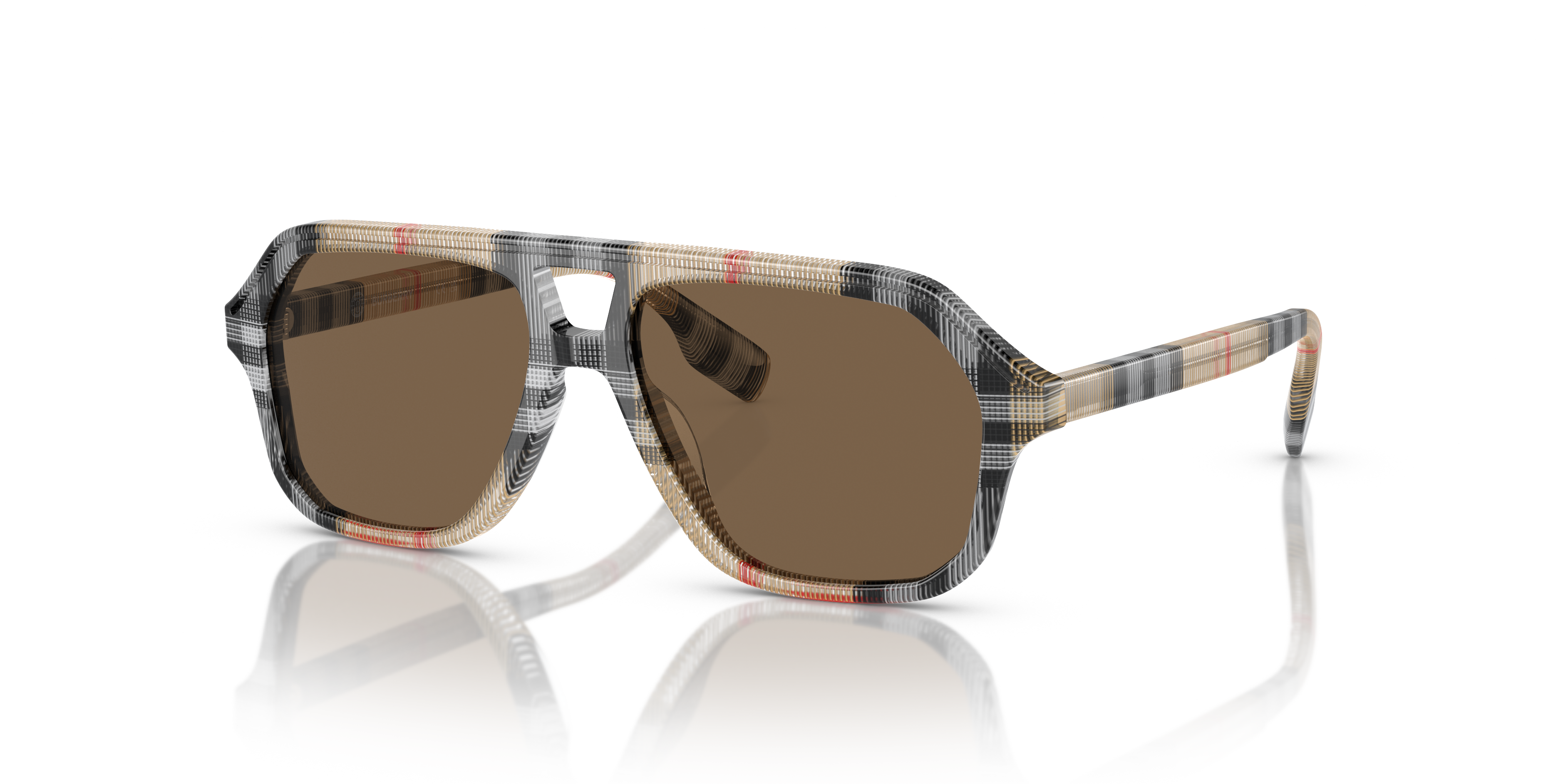 Occhiali da sole uomo Burberry Vintage Check 0JB4340 originali