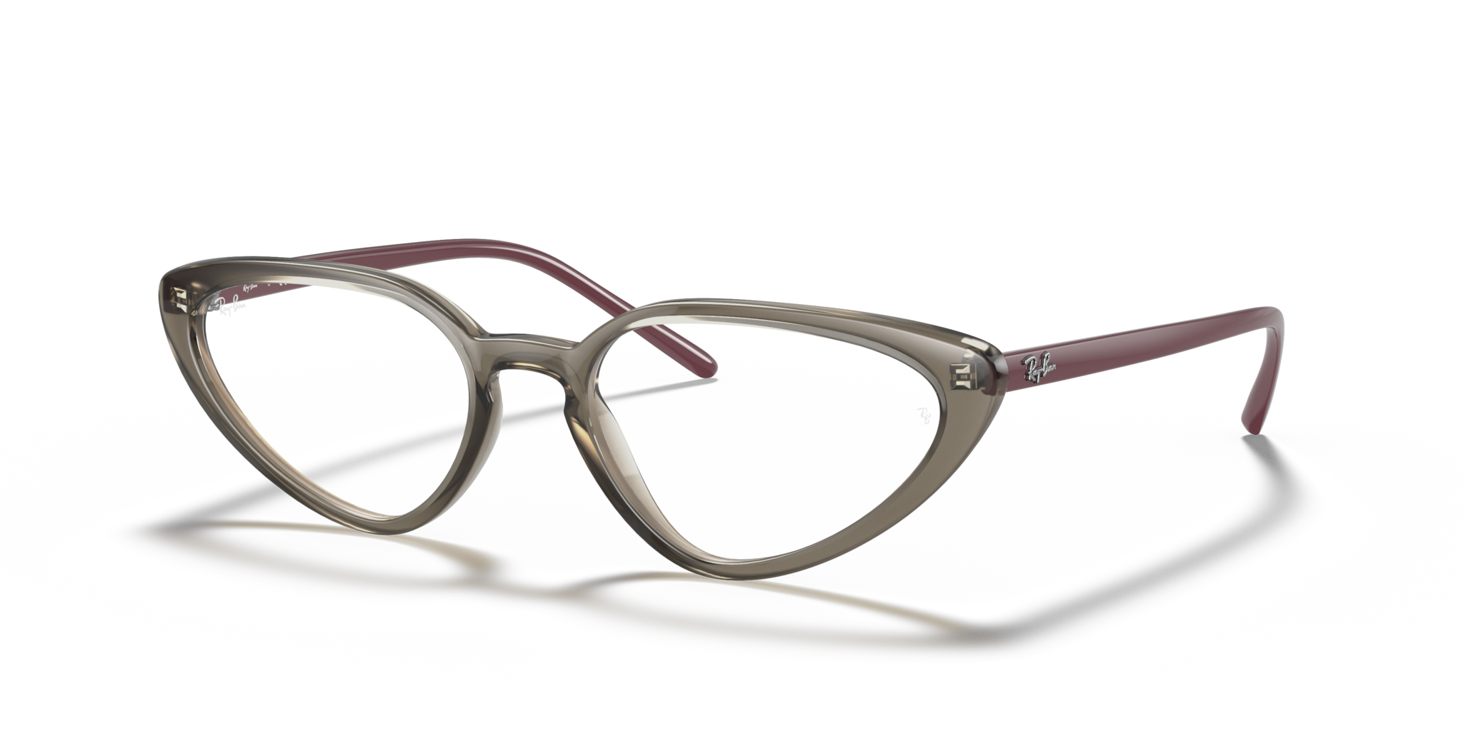 Occhiali da Vista Ray-Ban Donna 0RX7188 | Grigio Trasparente