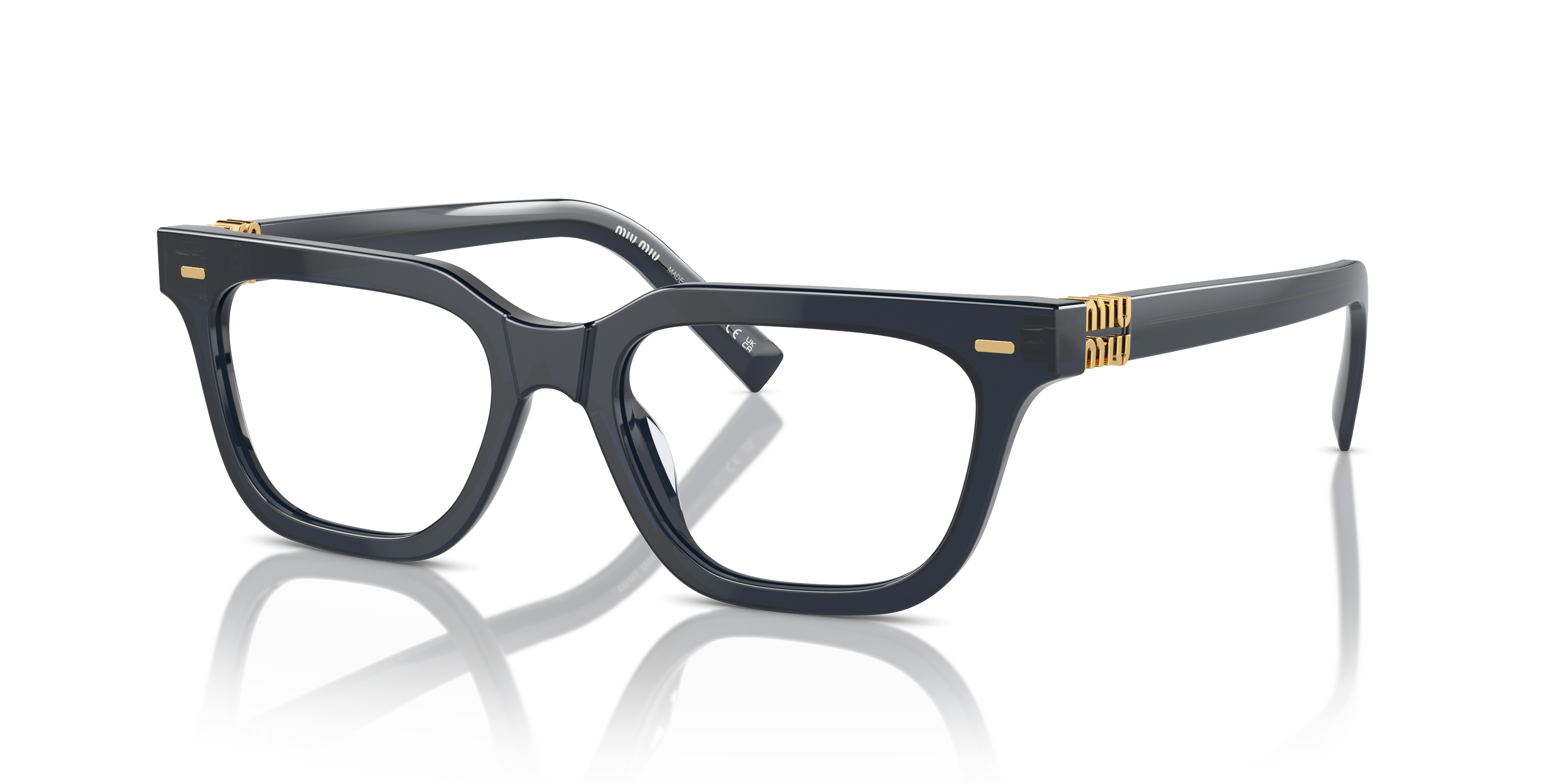Occhiali da Vista Miu Miu 0MU 07XV Donna | Blue Crystal