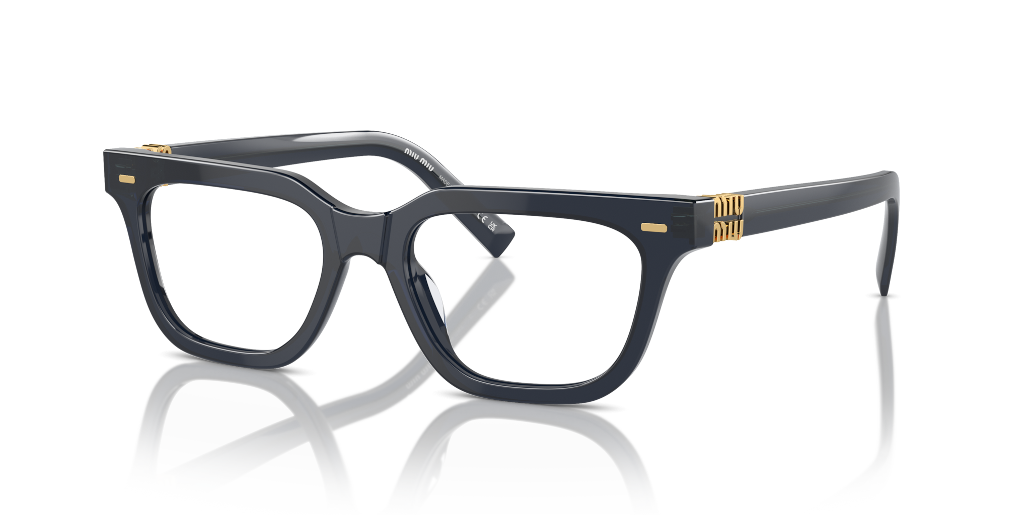 Occhiali da Vista Miu Miu 0MU 07XV Donna | Blue Crystal