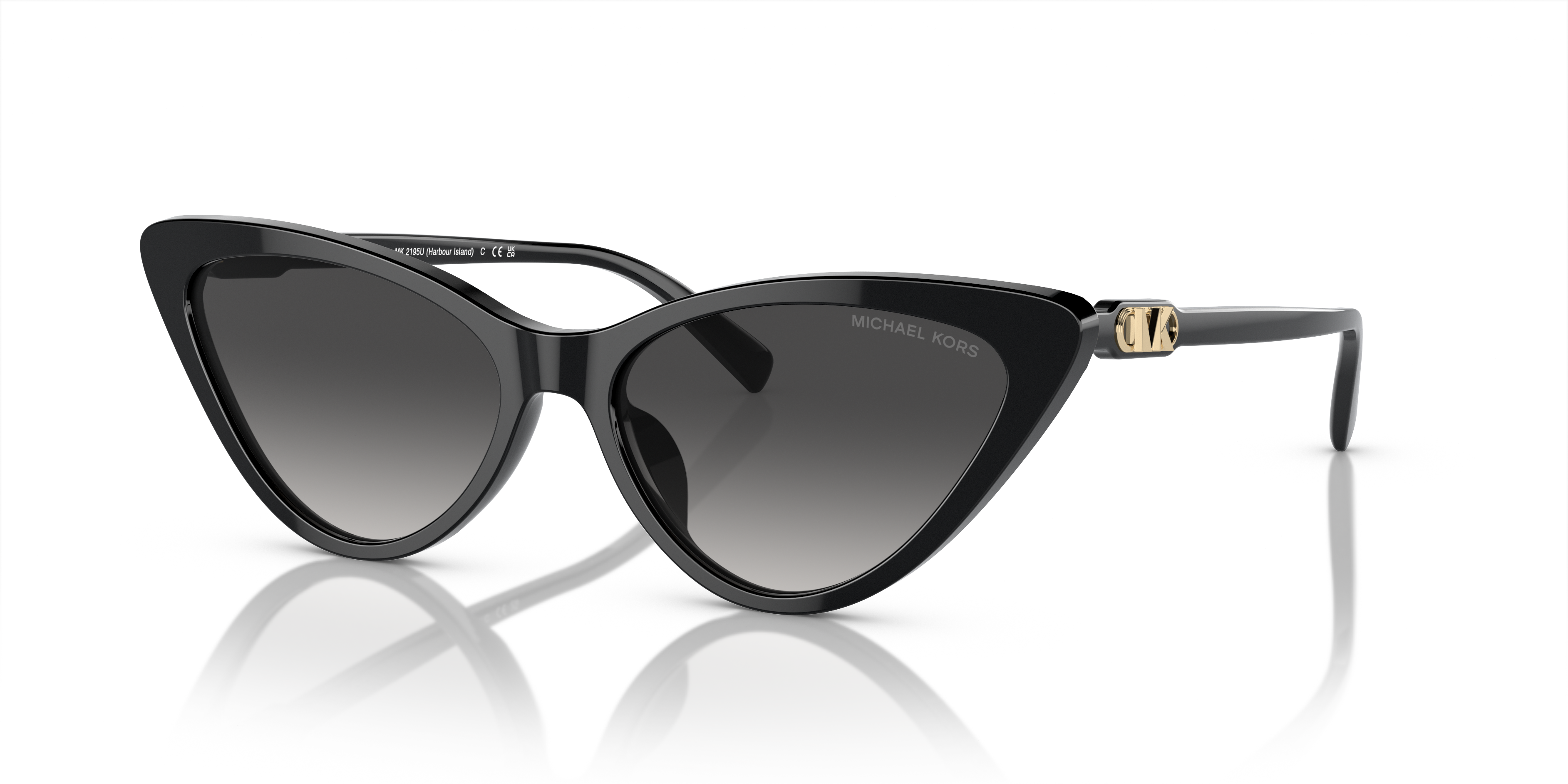 Occhiali da Sole Michael Kors Harbour Island Neri Donna 0MK2195U
