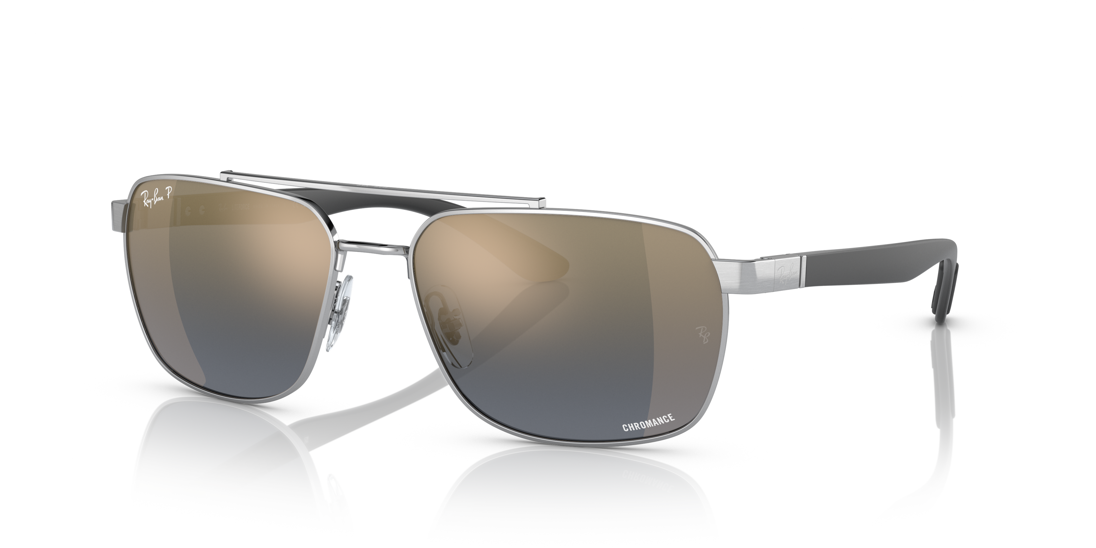MEN'S SUNGLASSESAY-BAN RB 3701 - 003/J0 SILVER | 