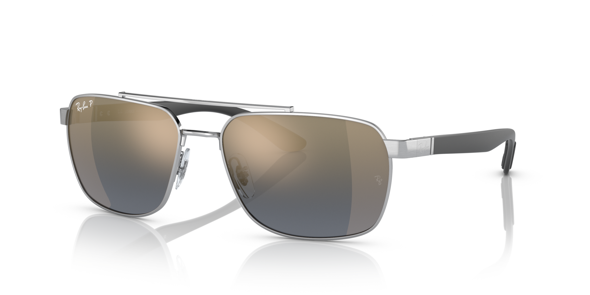 MEN'S SUNGLASSESAY-BAN RB 3701 - 003/J0 SILVER | 