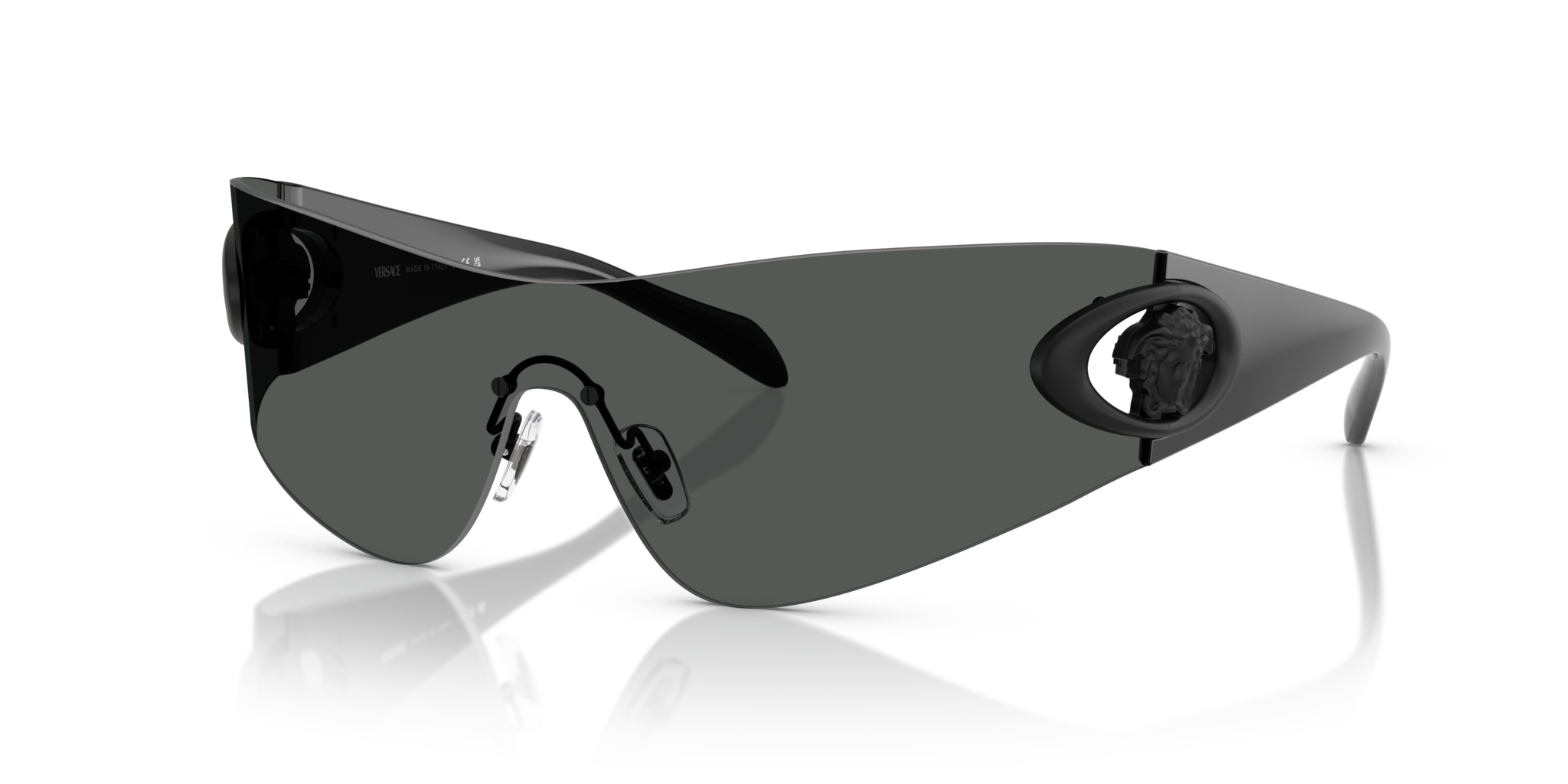 Occhiali da Sole Uomo Versace VE2280 Grigio Scuro
