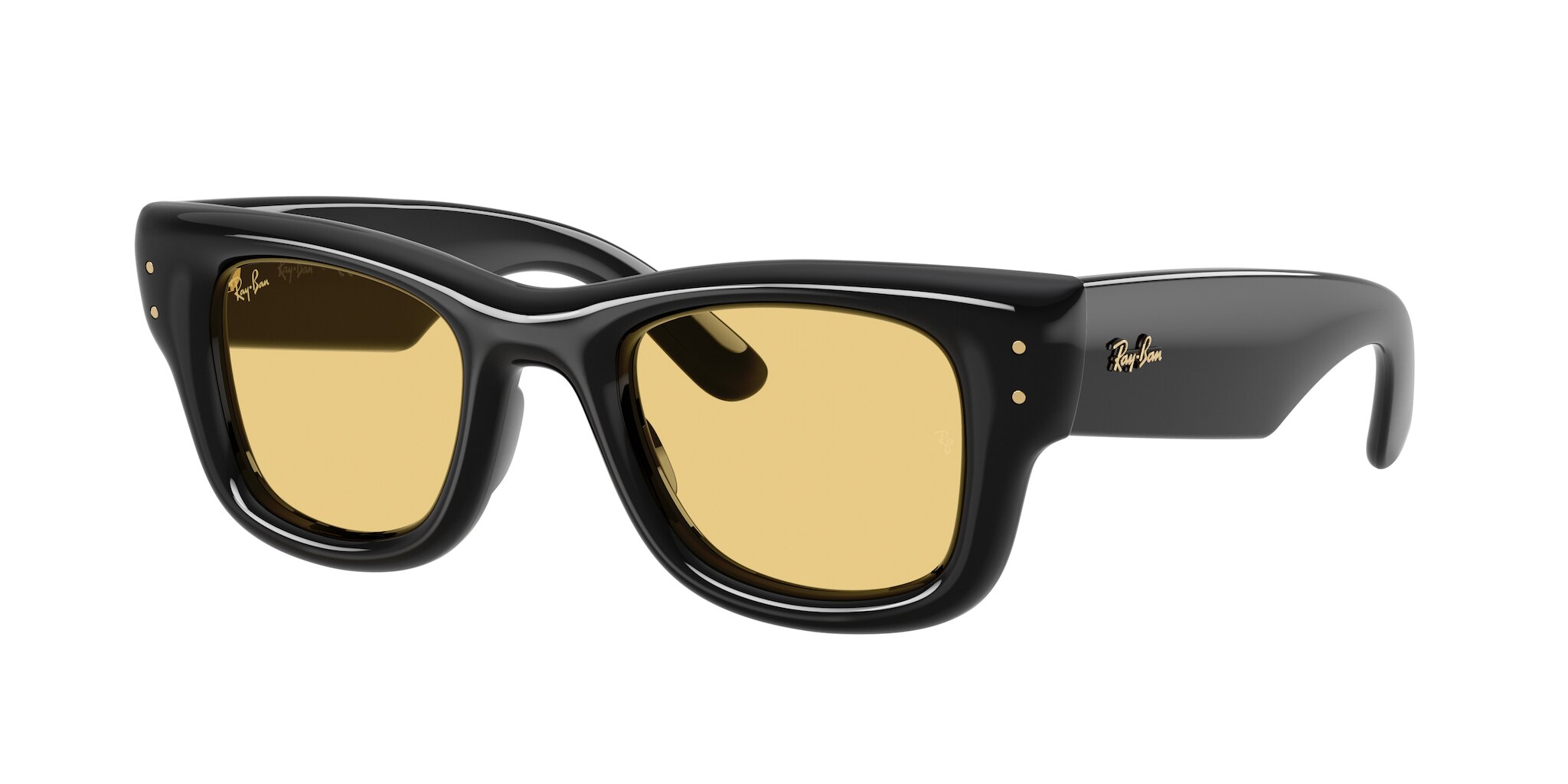 Occhiali da Sole Ray-Ban Wayfarer Puffer Neri 0RB4940 - Icona Unisex