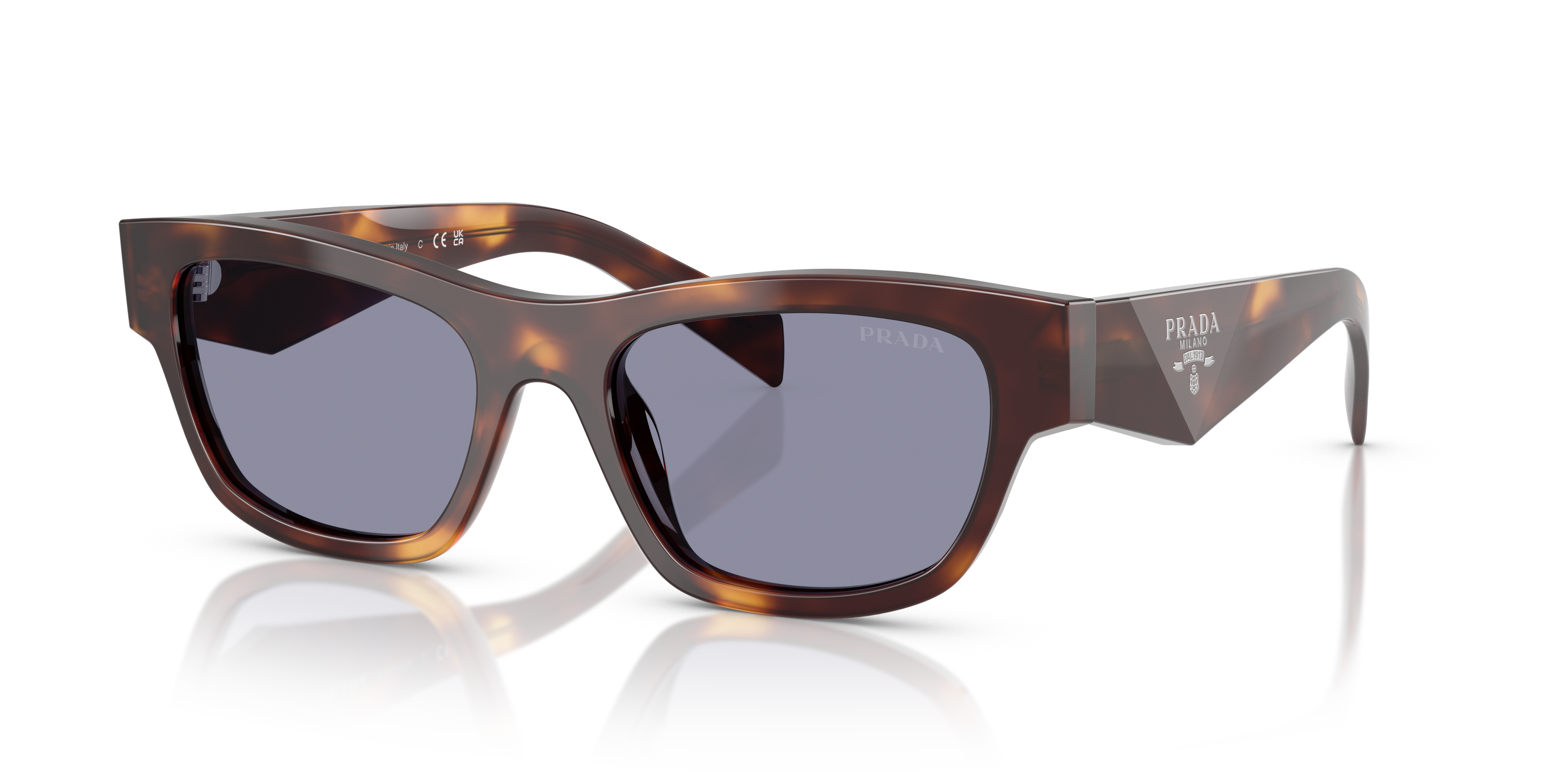 Occhiali da sole Prada donna PR B09S Classic Tortoise originali