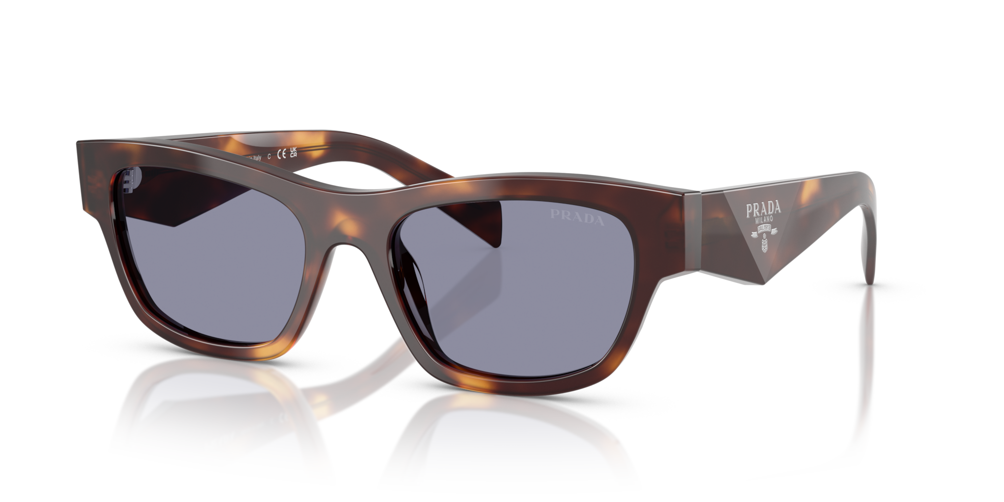 Occhiali da sole Prada donna PR B09S Classic Tortoise originali