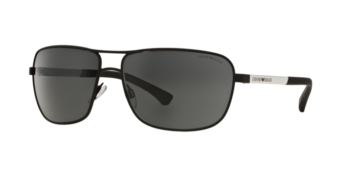 Occhiali da sole uomo Emporio Armani EA2033 Rubber Black originali