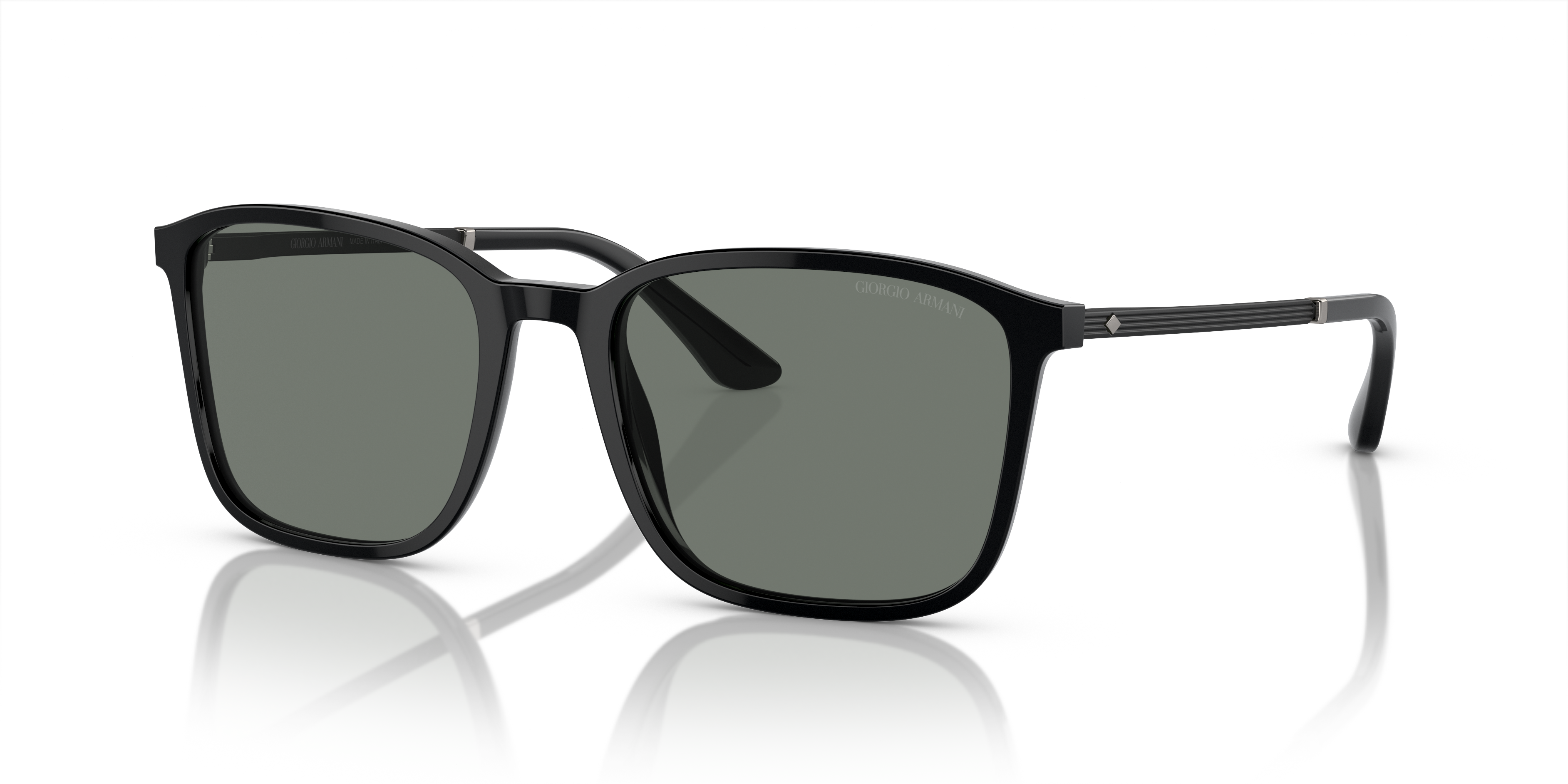 Occhiali da Sole Uomo Giorgio Armani AR8197 Neri | Design Iconico