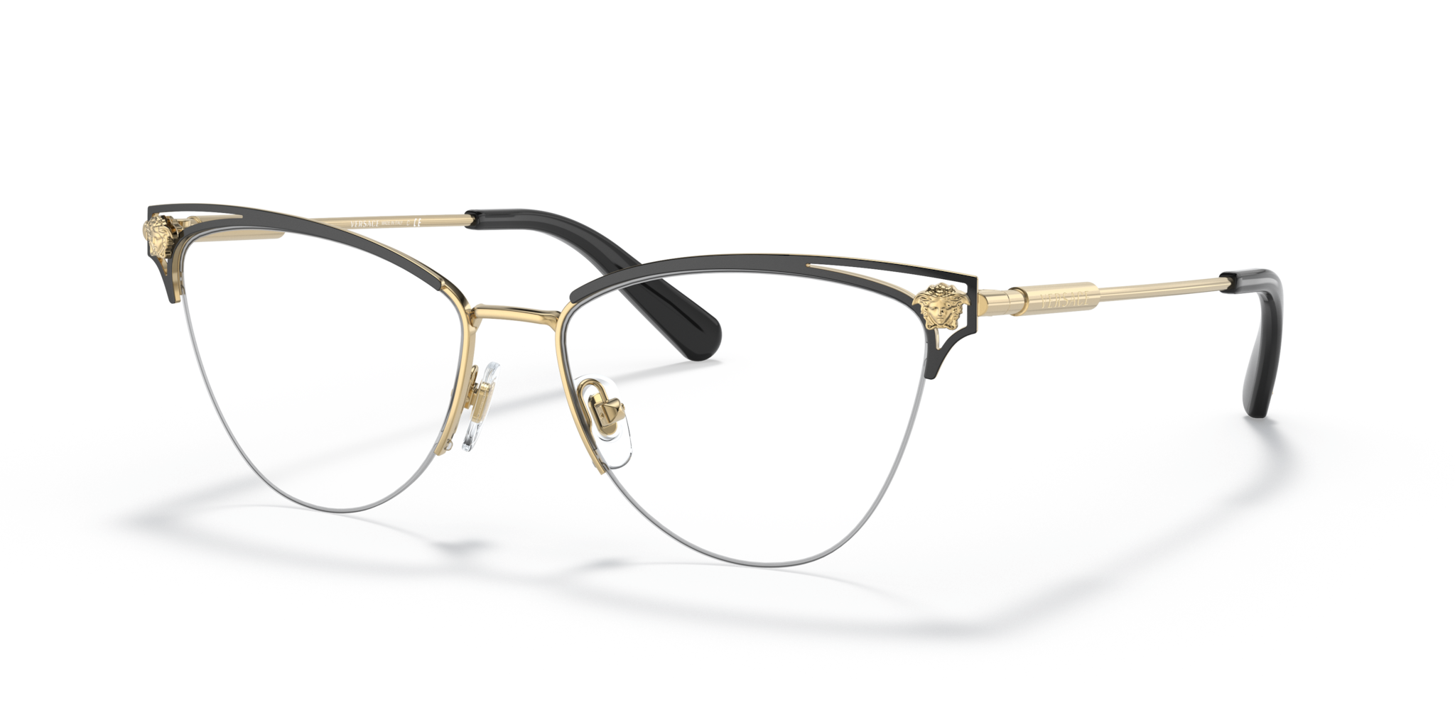 Occhiali da Vista Versace 0VE1280 Donna Gold/Black - Lusso e Stile